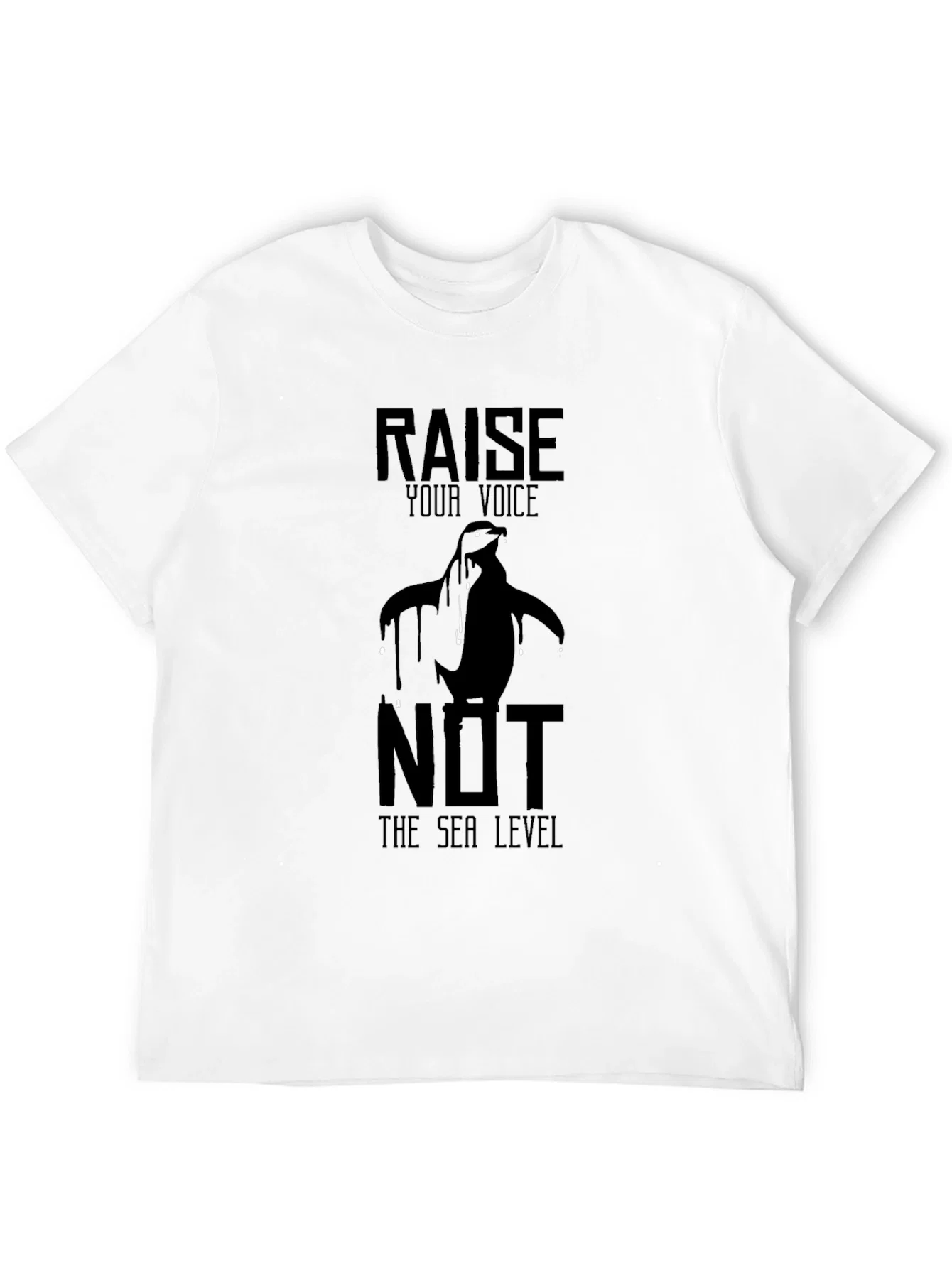 Rebbecca Raise Your Voice Penguin Graphic Tee