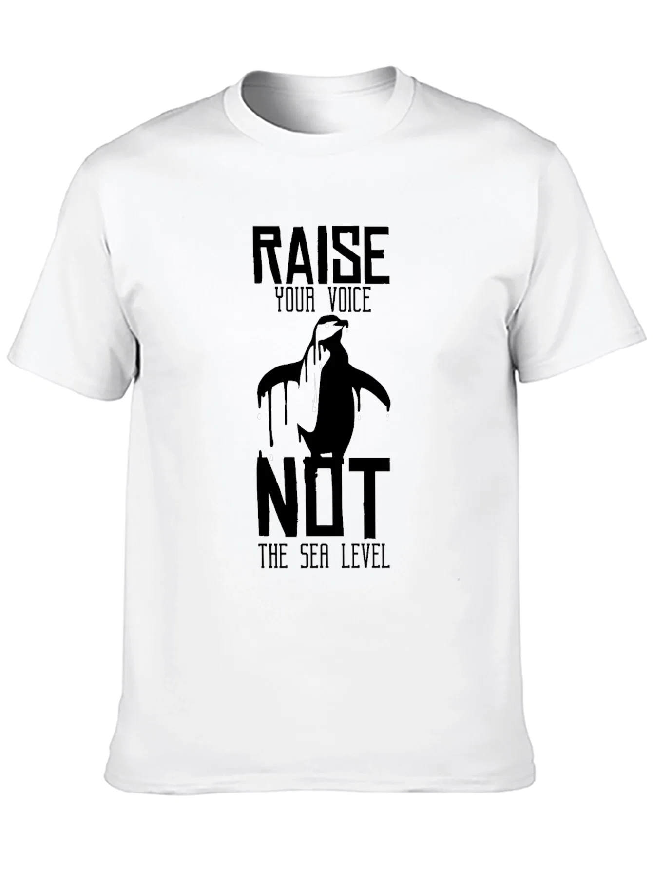 Rebbecca Raise Your Voice Penguin Graphic Tee