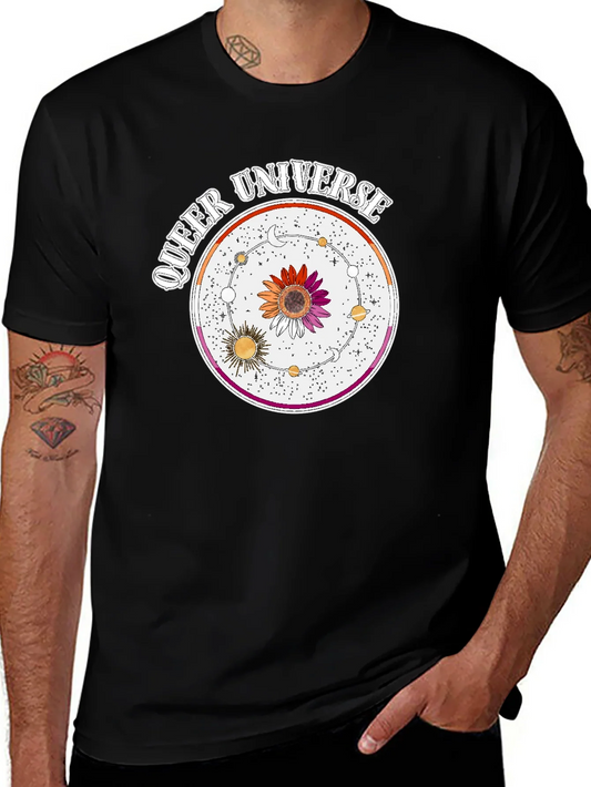 Rebbecca Queer Universe Graphic T-Shirt - Lesbian Pride