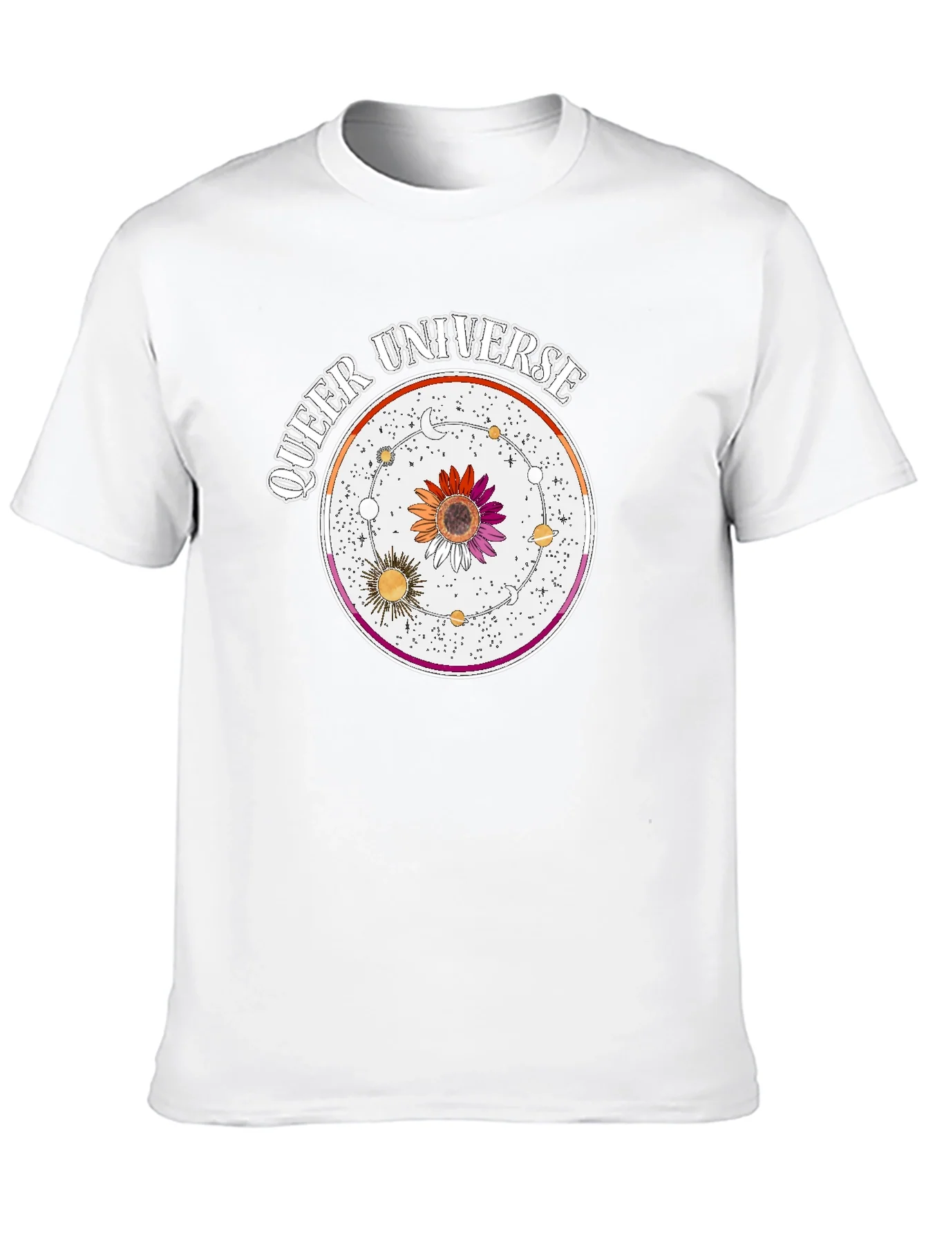 Rebbecca Queer Universe Graphic T-Shirt - Lesbian Pride