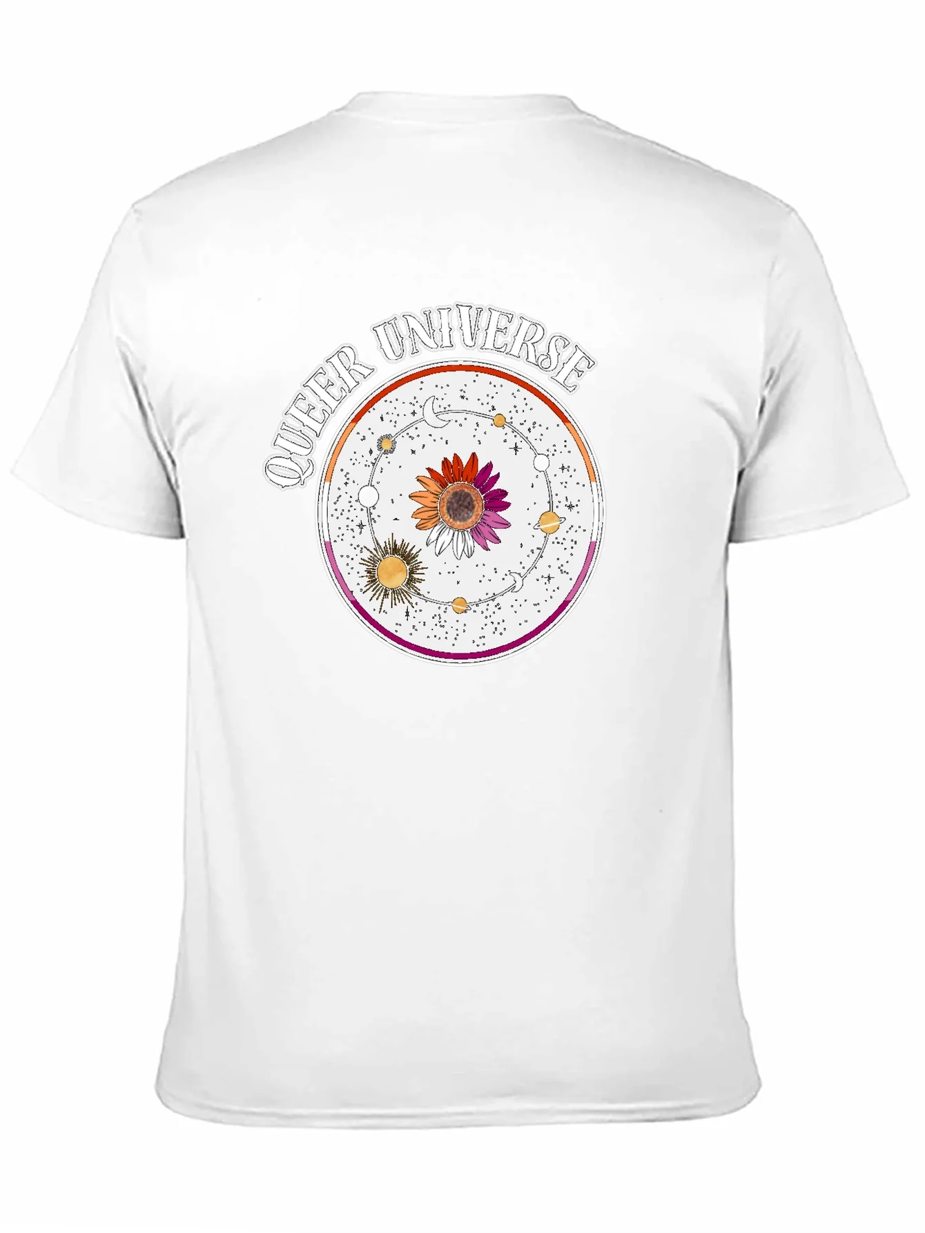 Rebbecca Queer Universe Graphic T-Shirt - Lesbian Pride