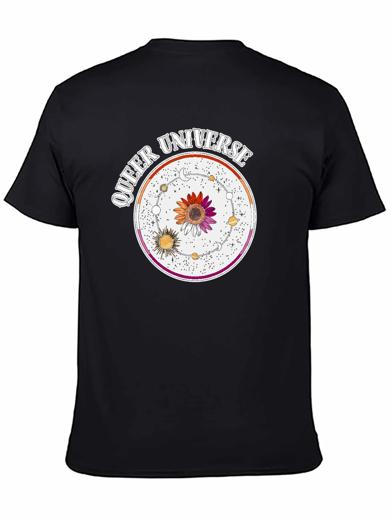 Rebbecca Queer Universe Graphic T-Shirt - Lesbian Pride