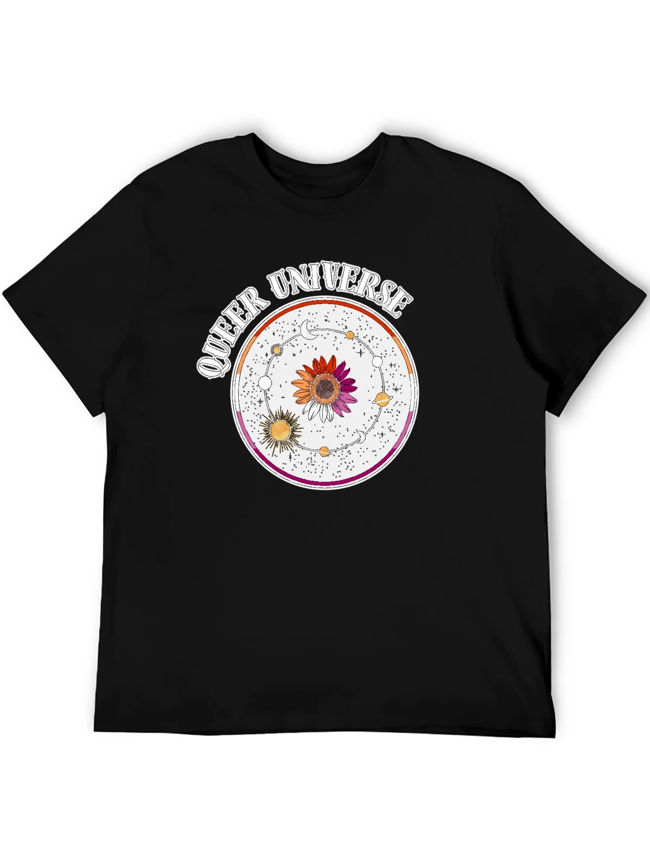 Rebbecca Queer Universe Graphic T-Shirt - Lesbian Pride