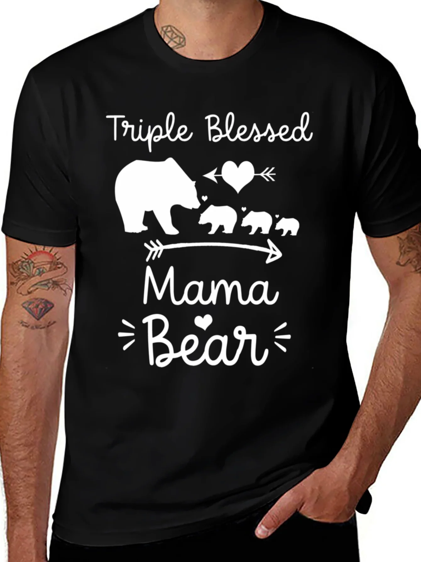 Camiseta Mam¨¢ Osa Triple Bendici¨®n
