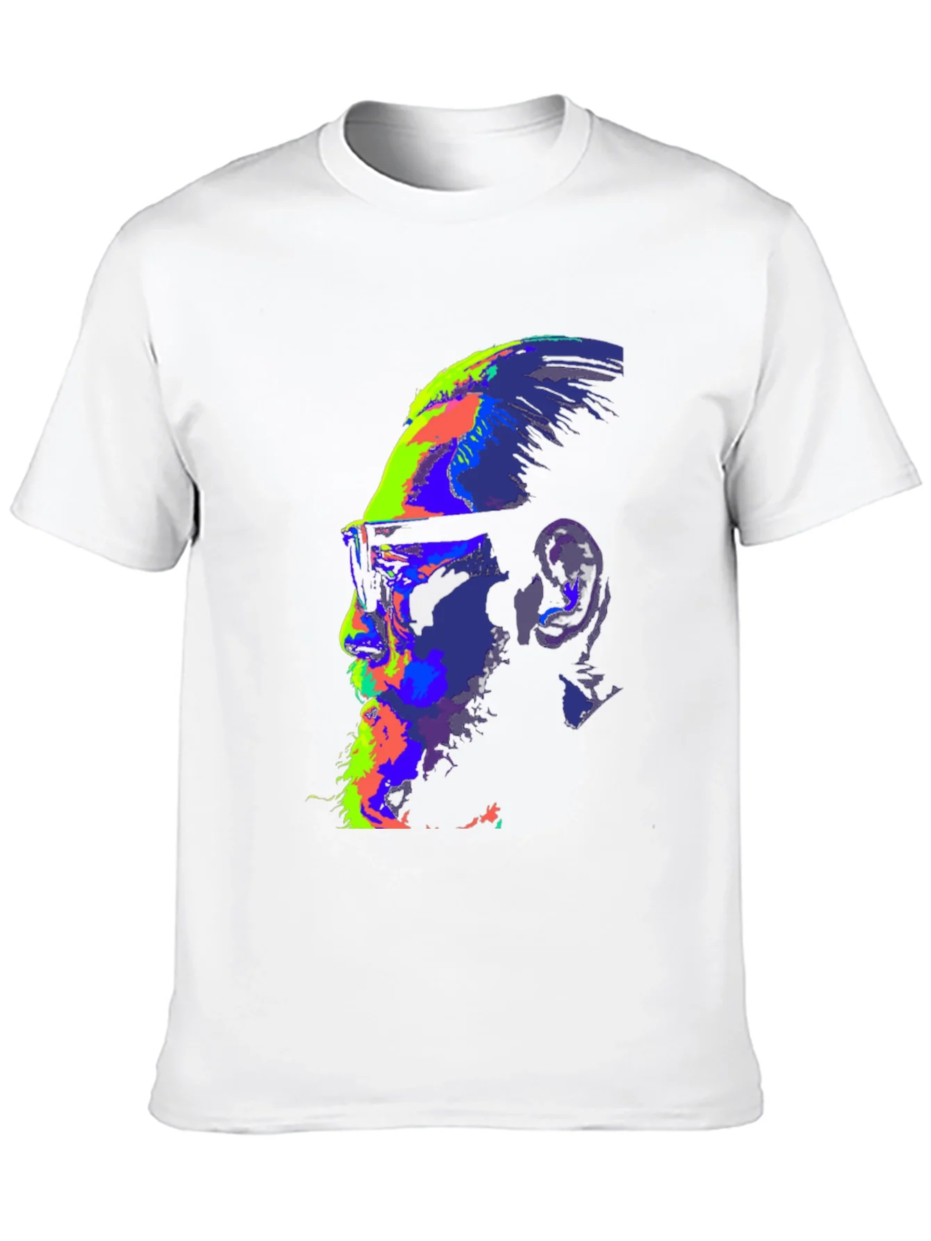 Rebbecca Vibrant McGregor Graphic Print Black T-Shirt