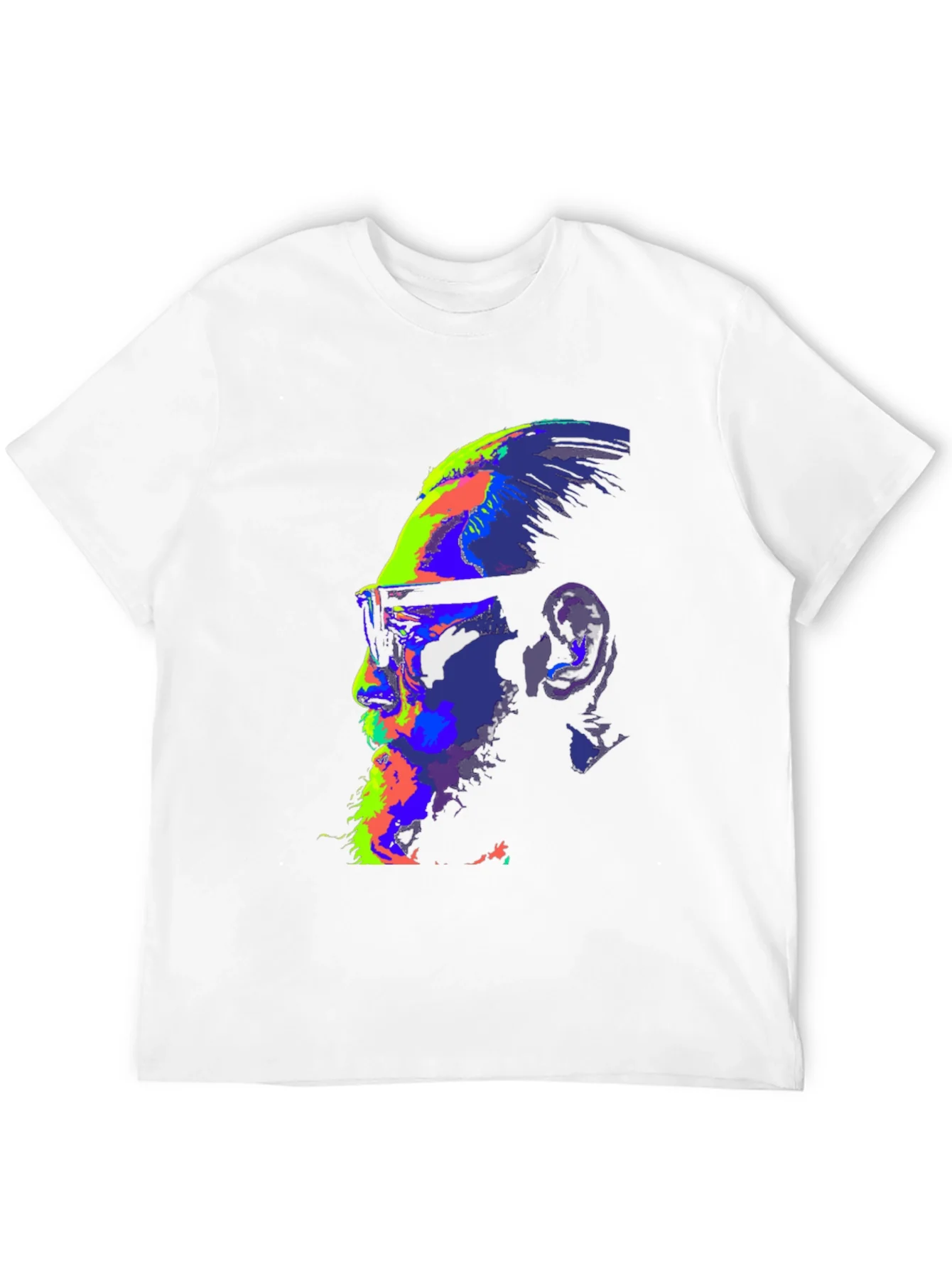 Rebbecca Vibrant McGregor Graphic Print Black T-Shirt
