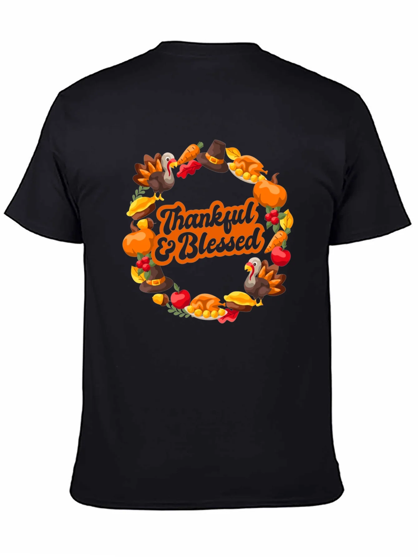 Rebbecca Thankful & Blessed Thanksgiving T-Shirt