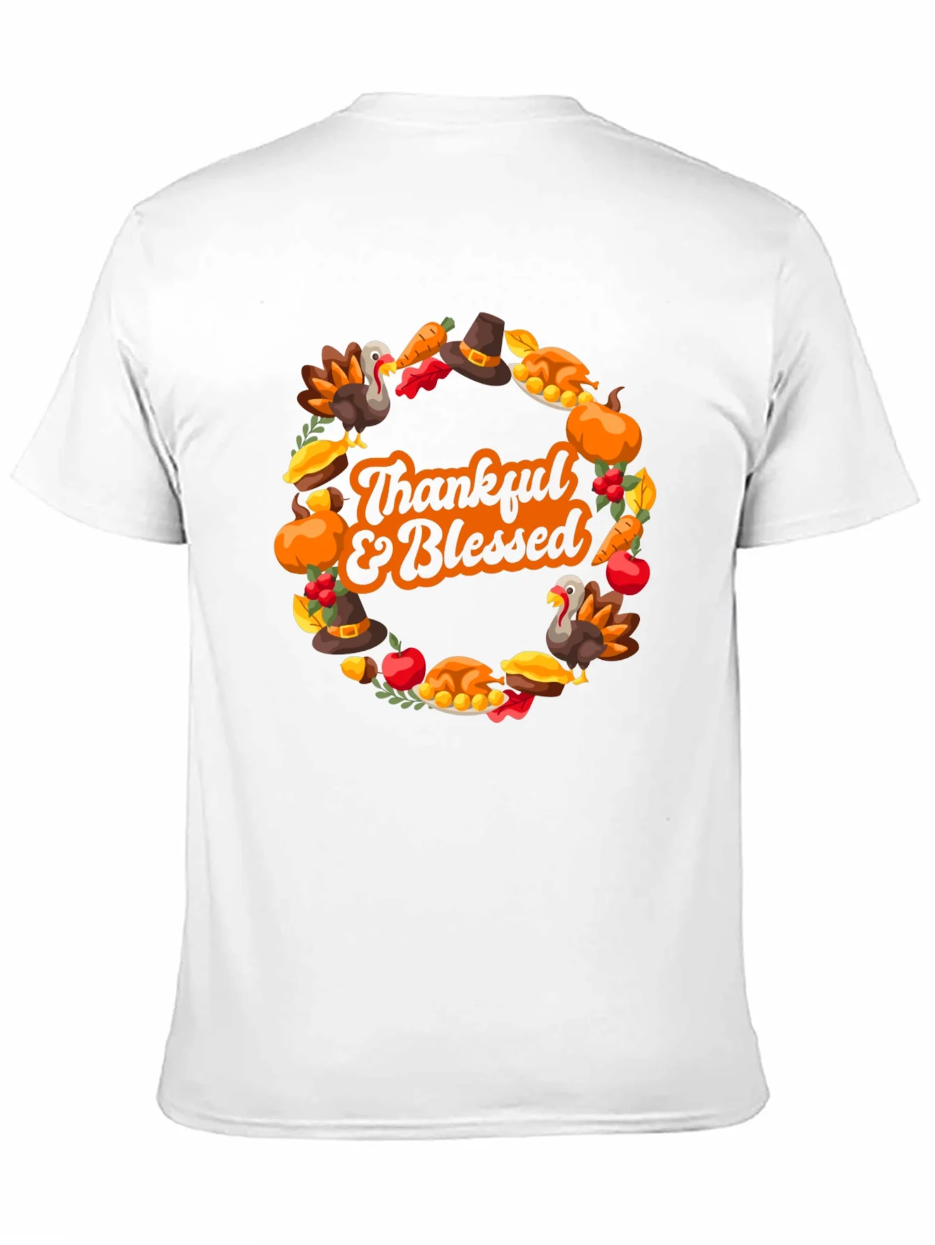 Rebbecca Thankful & Blessed Thanksgiving T-Shirt