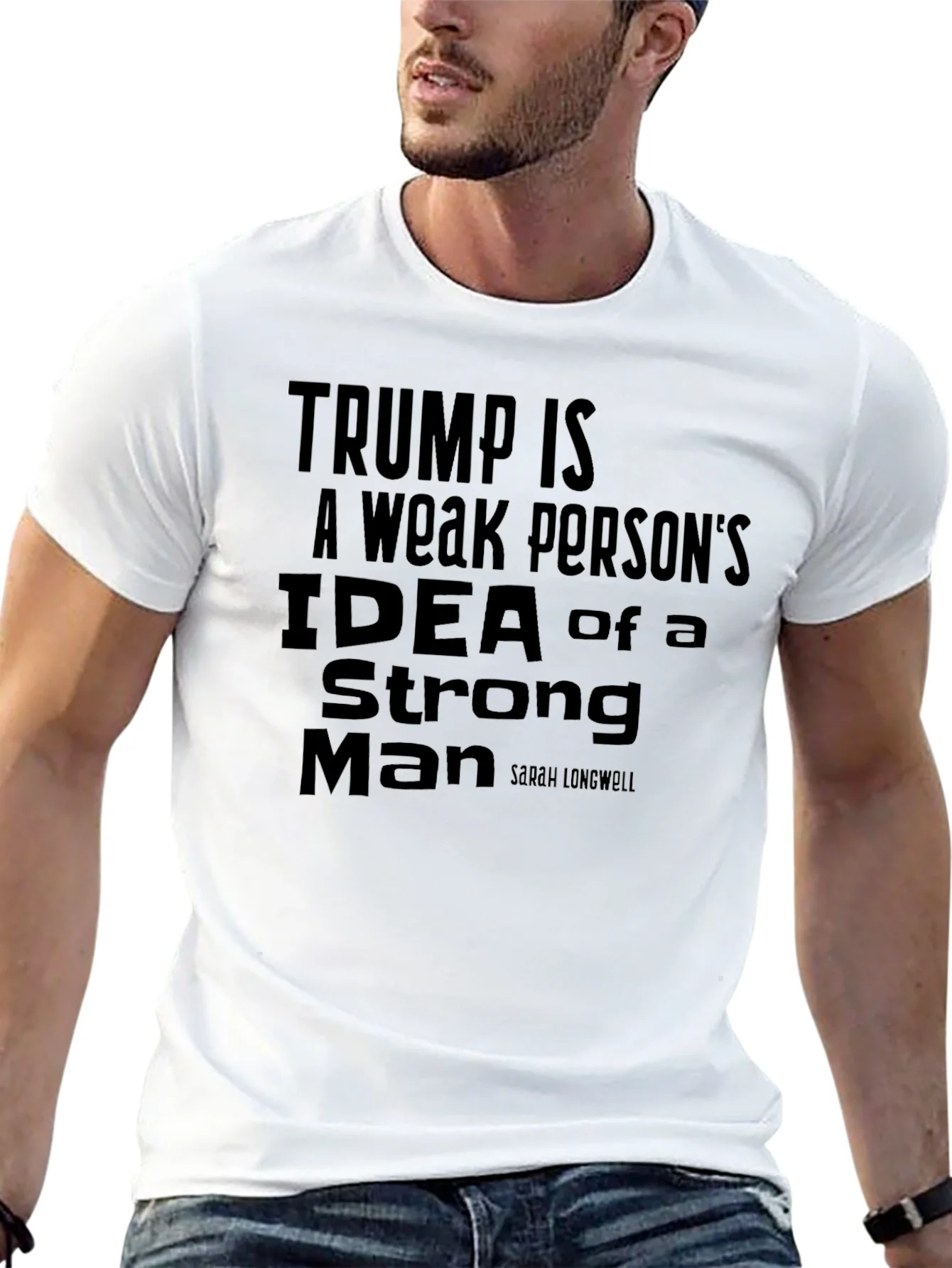 Rebbecca Trump Is a Weak Persons Idea Slogan T-Shirt