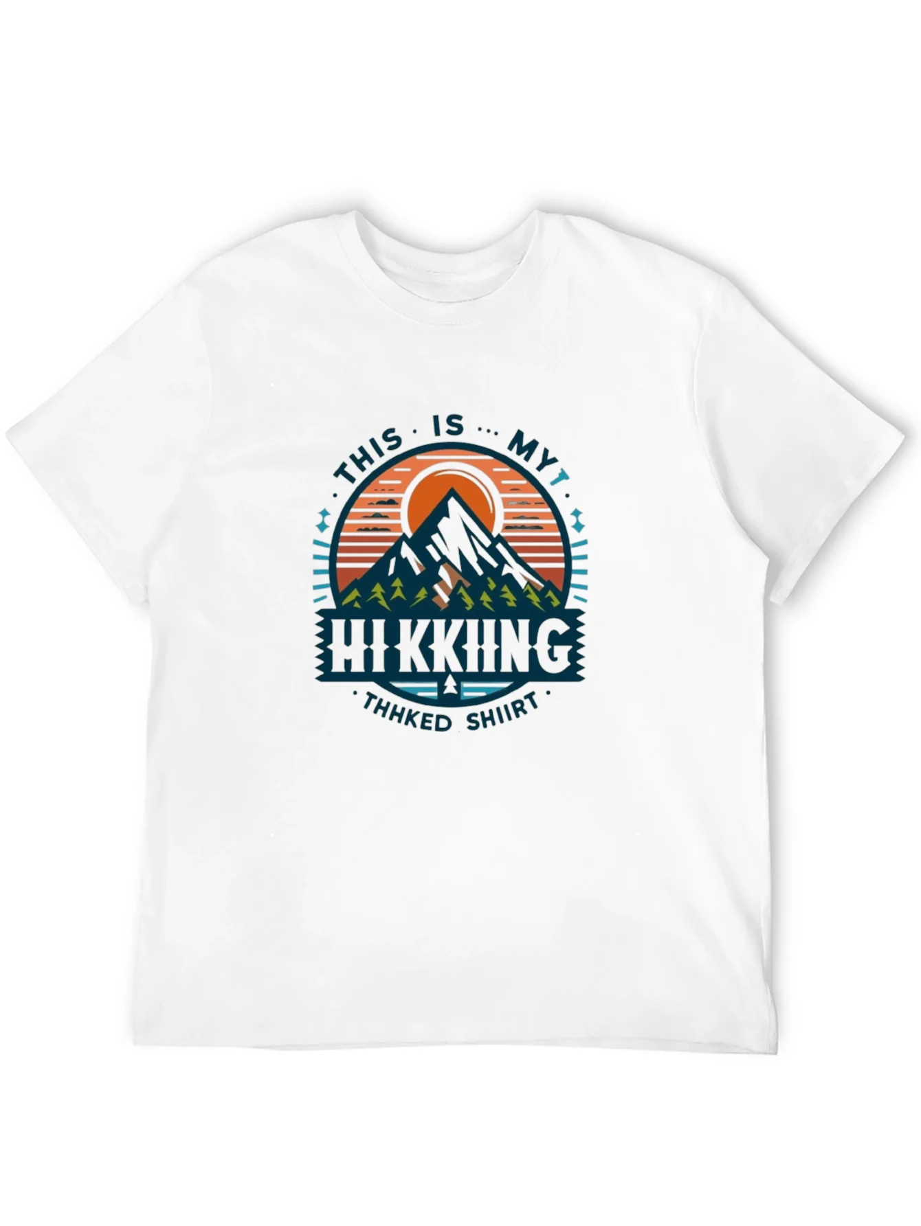 Rebbecca Hiking Graphic T-Shirt - Thhked Shiirt