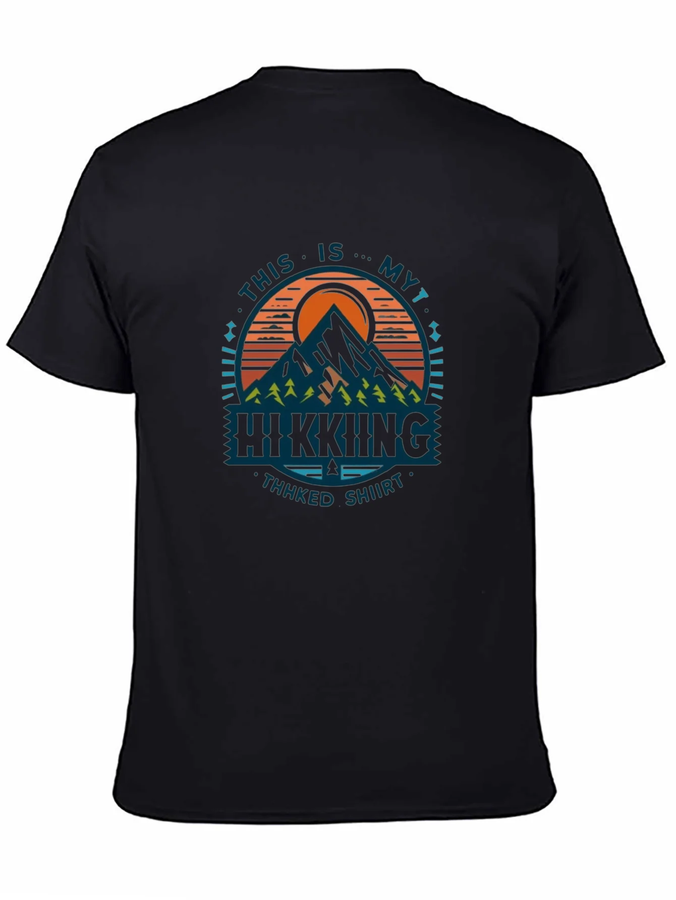 Rebbecca Hiking Graphic T-Shirt - Thhked Shiirt