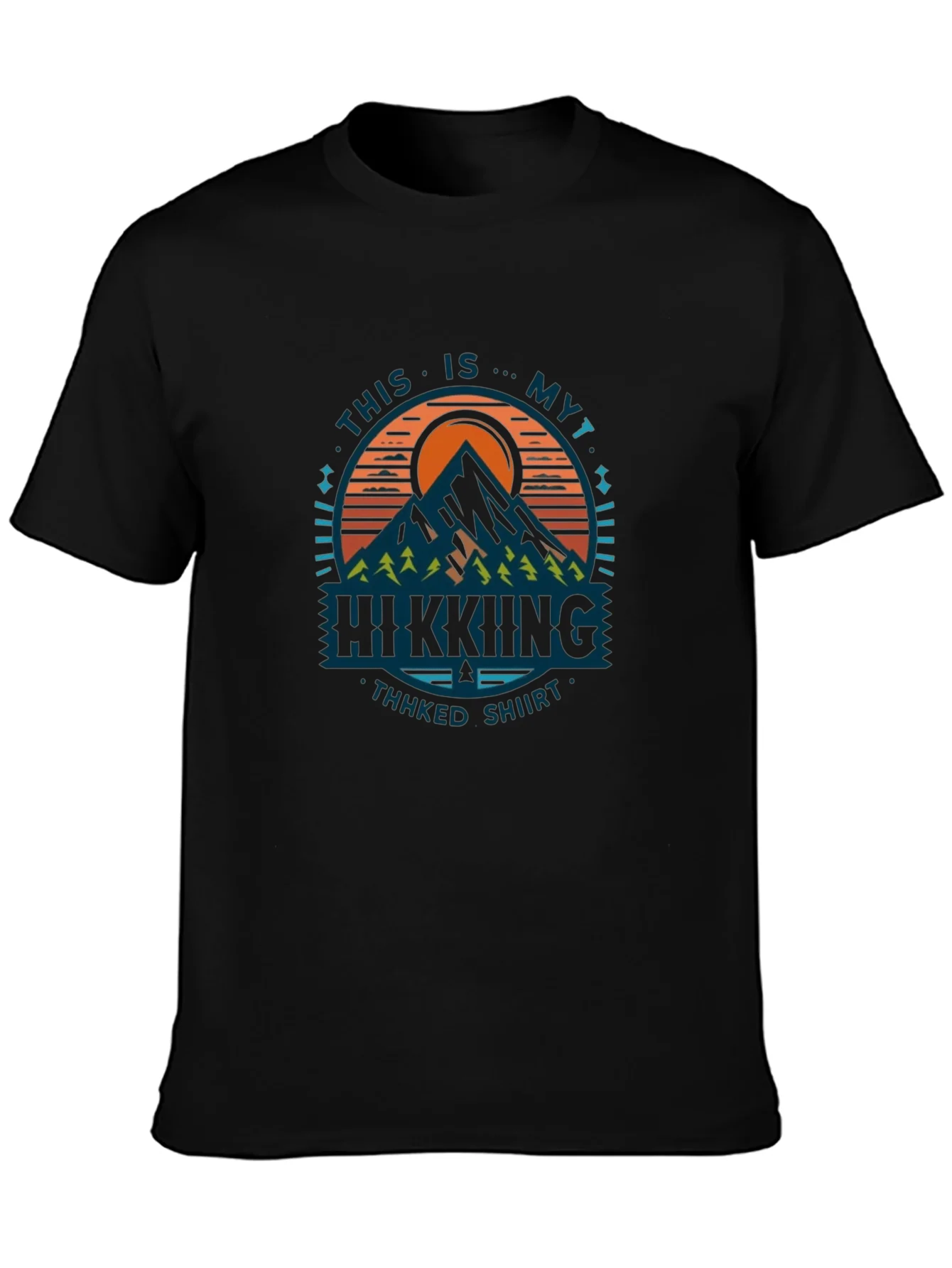 Rebbecca Hiking Graphic T-Shirt - Thhked Shiirt