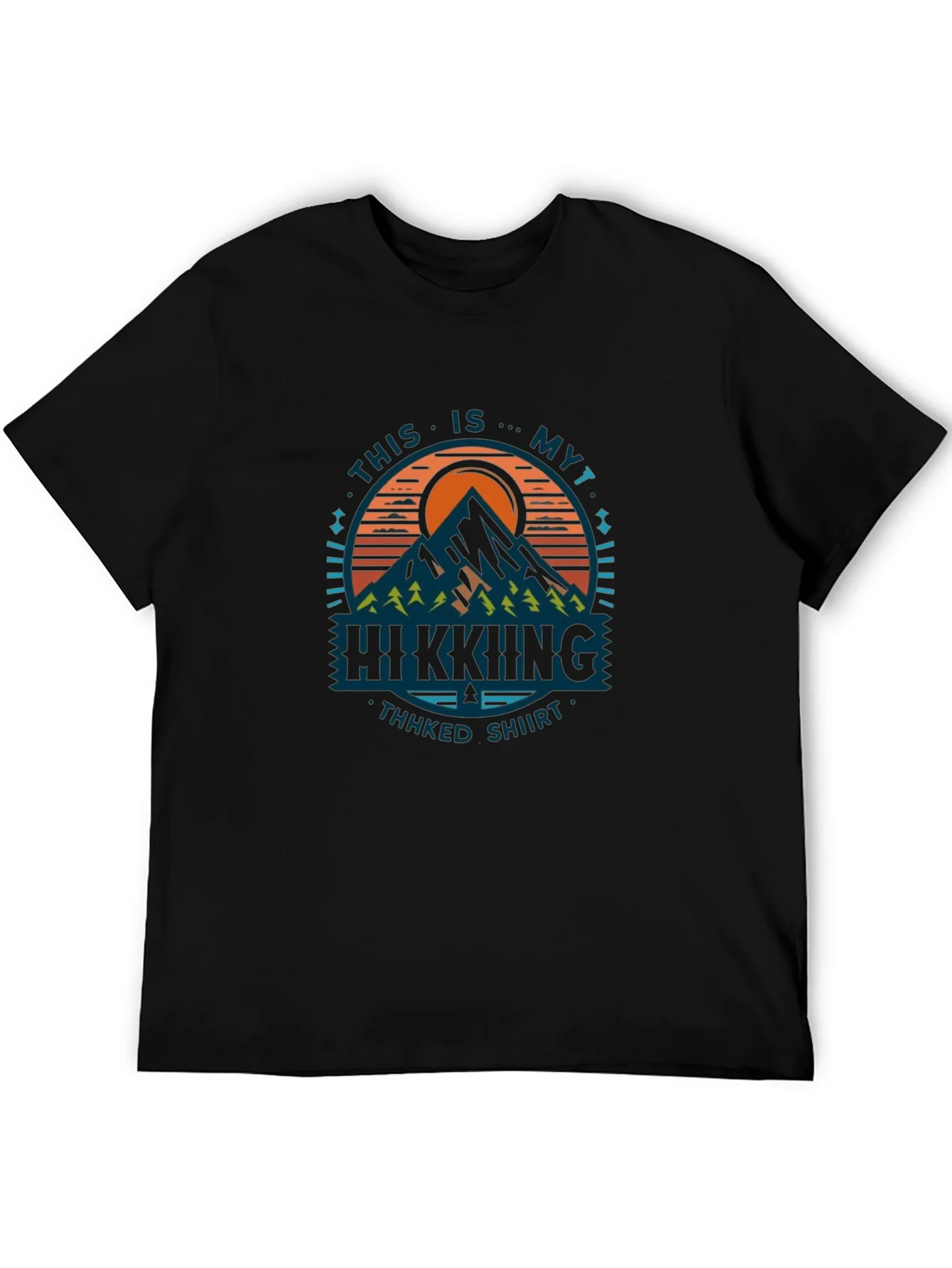 Rebbecca Hiking Graphic T-Shirt - Thhked Shiirt