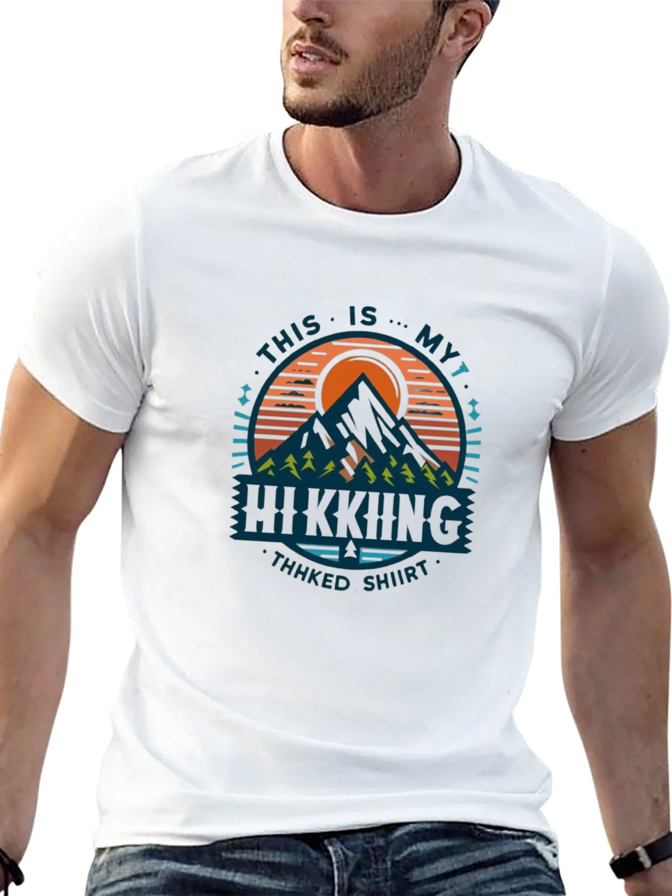 Rebbecca Hiking Graphic T-Shirt - Thhked Shiirt