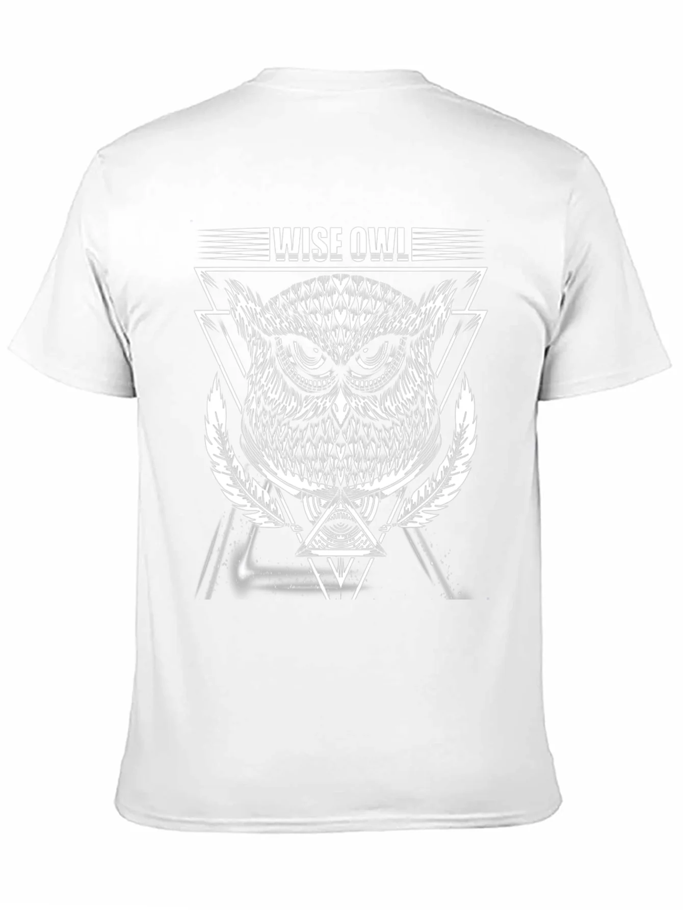 Camiseta Hombre Negra Dise?o B¨²ho Sabio