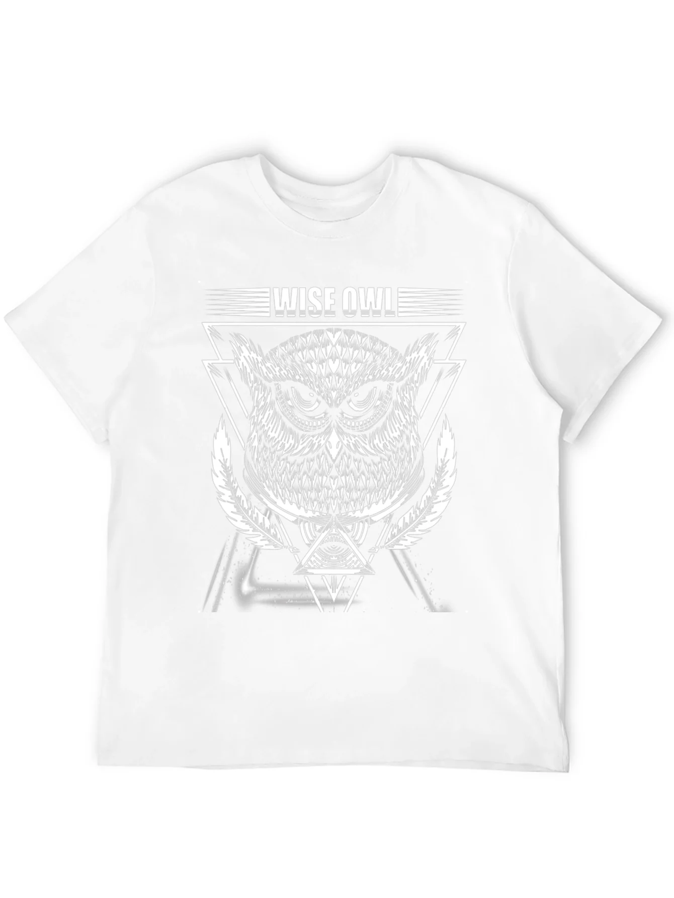 Camiseta Hombre Negra Dise?o B¨²ho Sabio