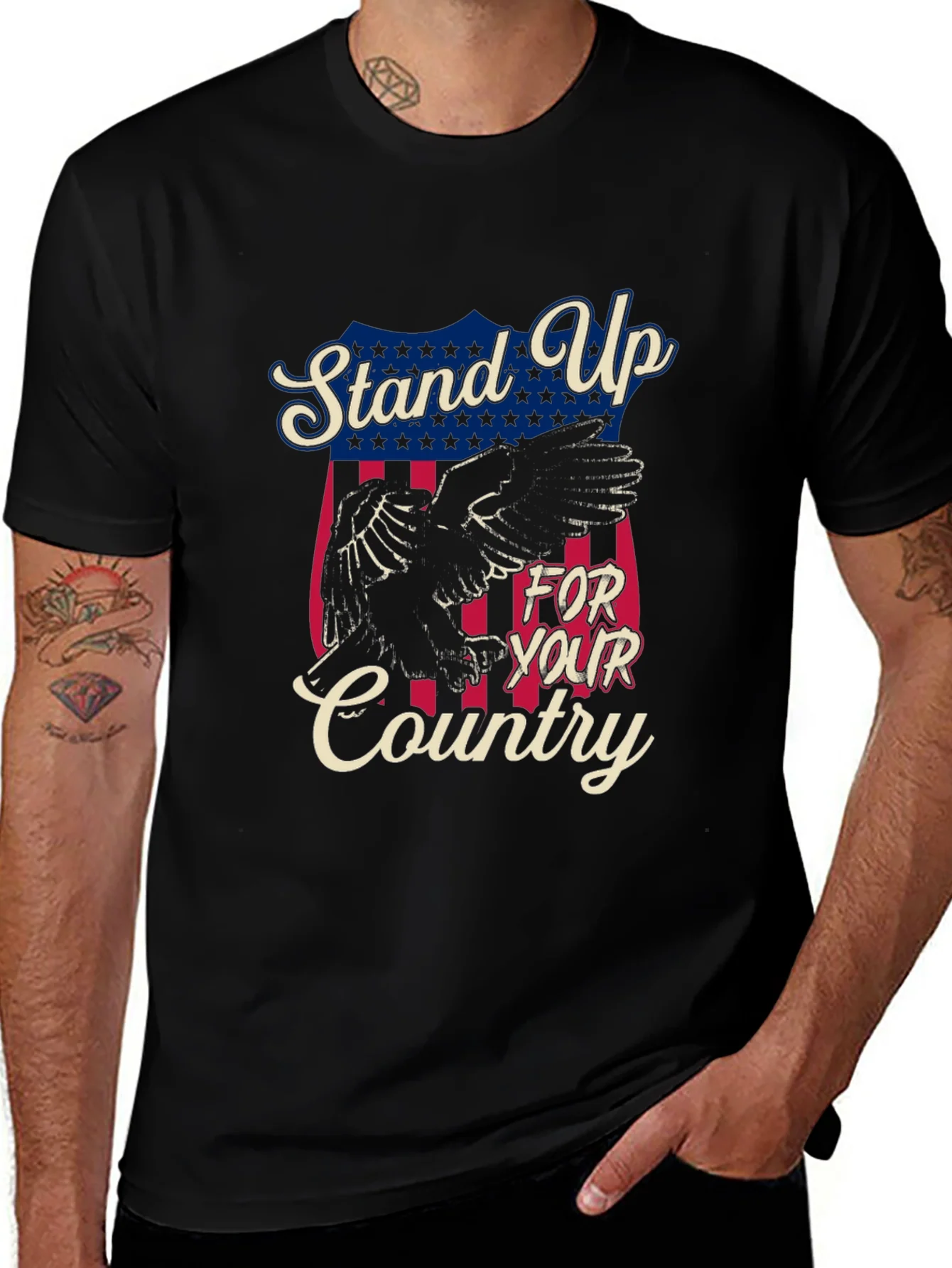 Rebbecca Stand Up for Your Country T-Shirt