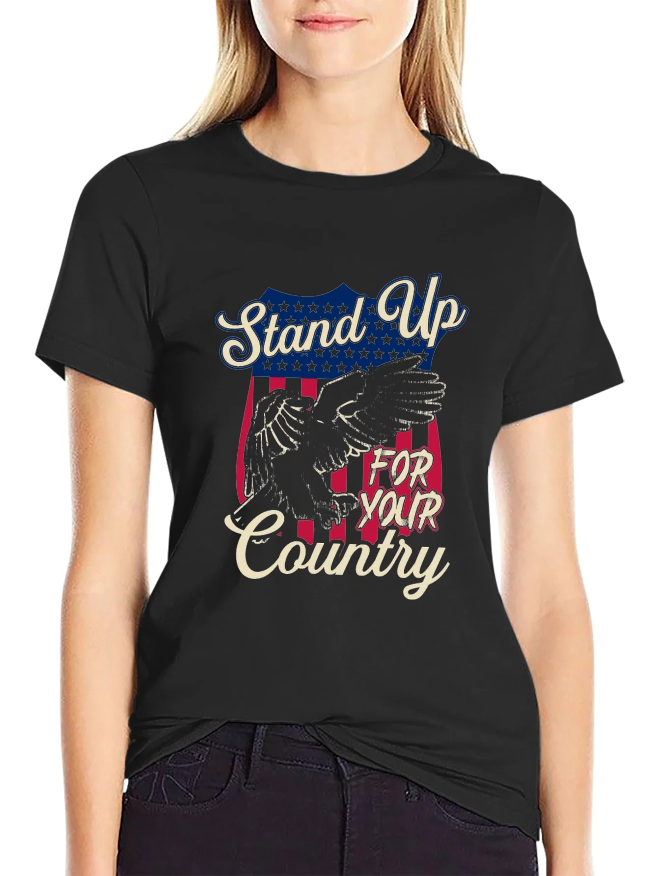 Rebbecca Stand Up for Your Country T-Shirt