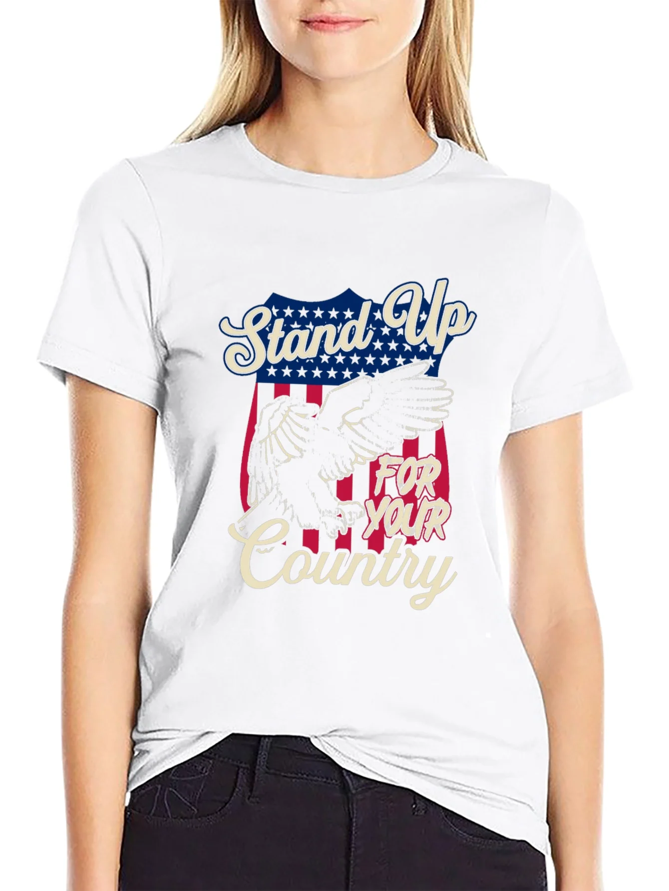 Rebbecca Stand Up for Your Country T-Shirt