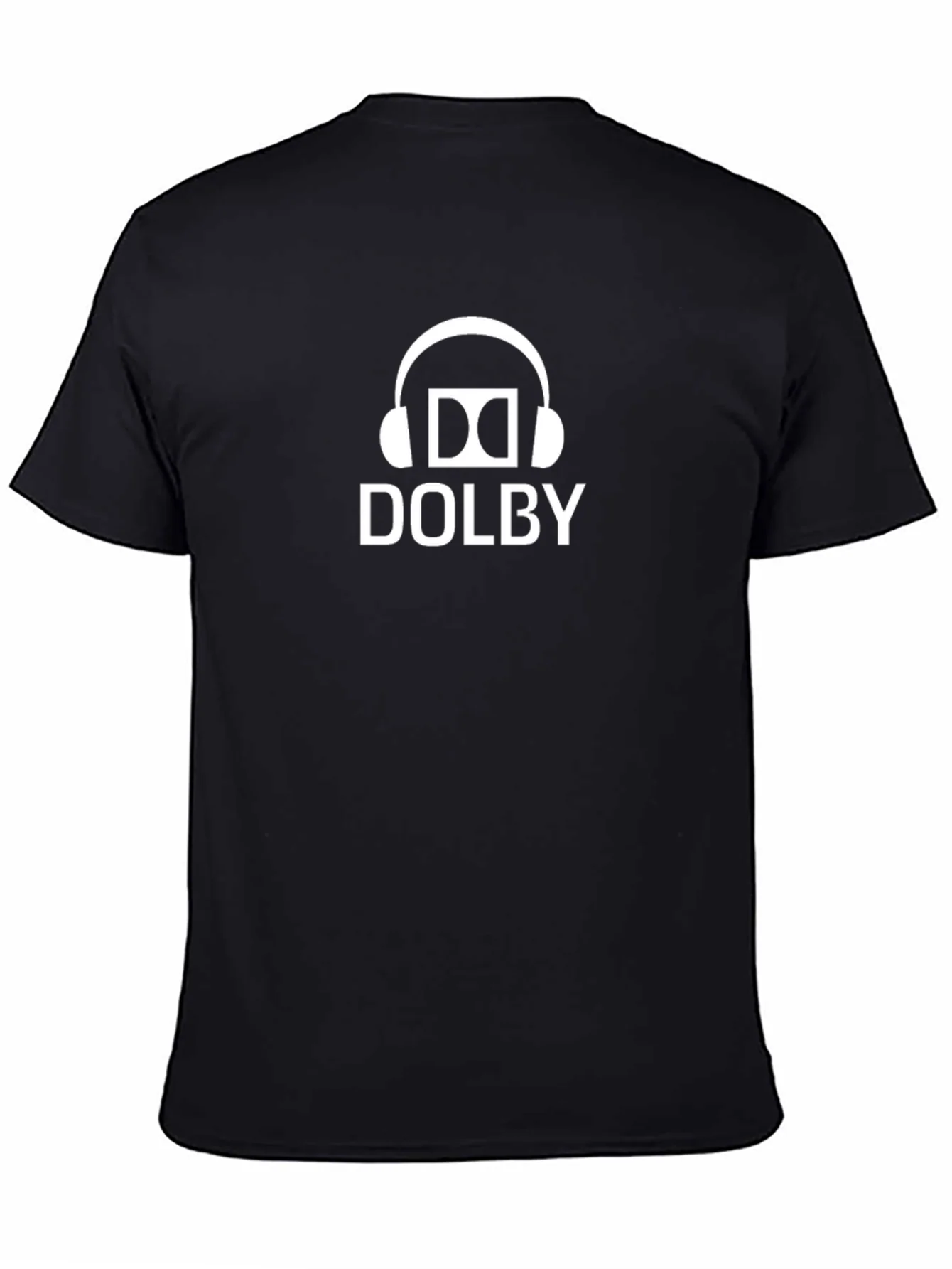 Camiseta Negra Dolby - Audio de Calidad