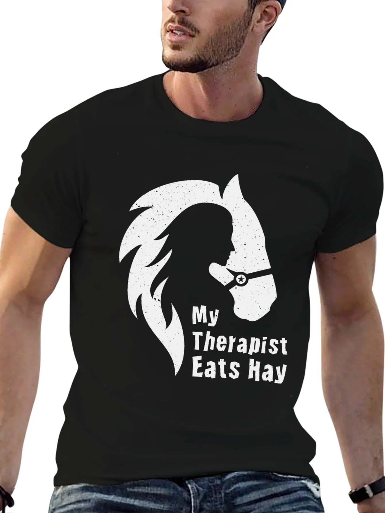 Camiseta Humor¨ªstica: Mi Terapeuta Come Heno