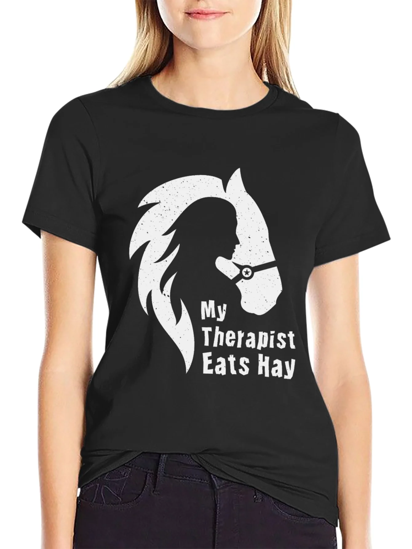 Camiseta Humor¨ªstica: Mi Terapeuta Come Heno