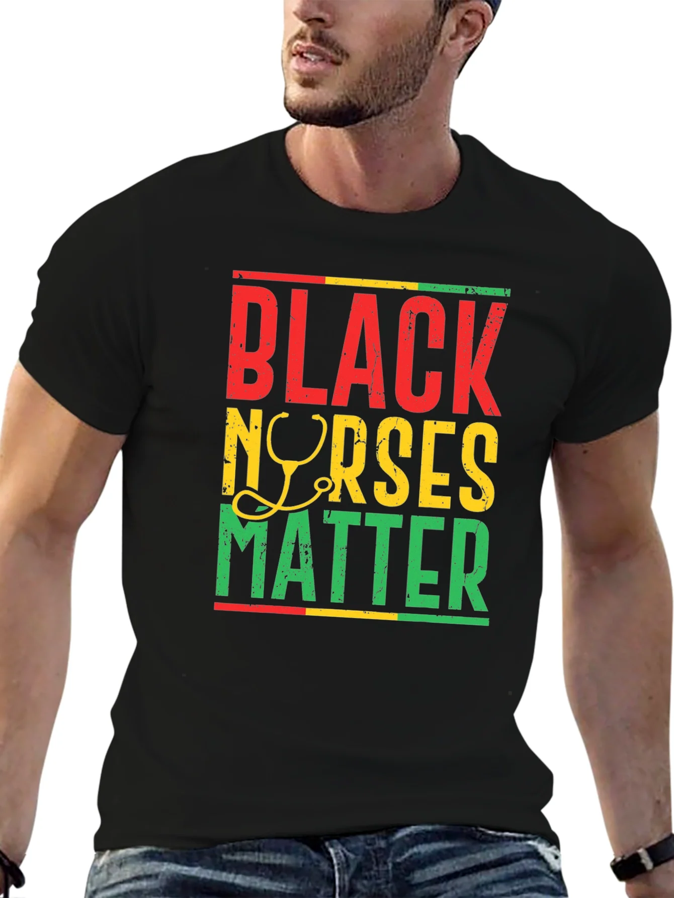 Camiseta Black Nurses Matter - Apoya y Concientiza