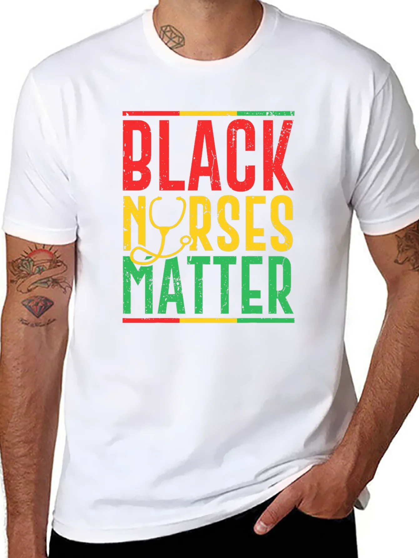 Camiseta Black Nurses Matter - Apoya y Concientiza