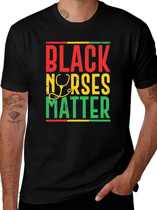 Camiseta Black Nurses Matter - Apoya y Concientiza