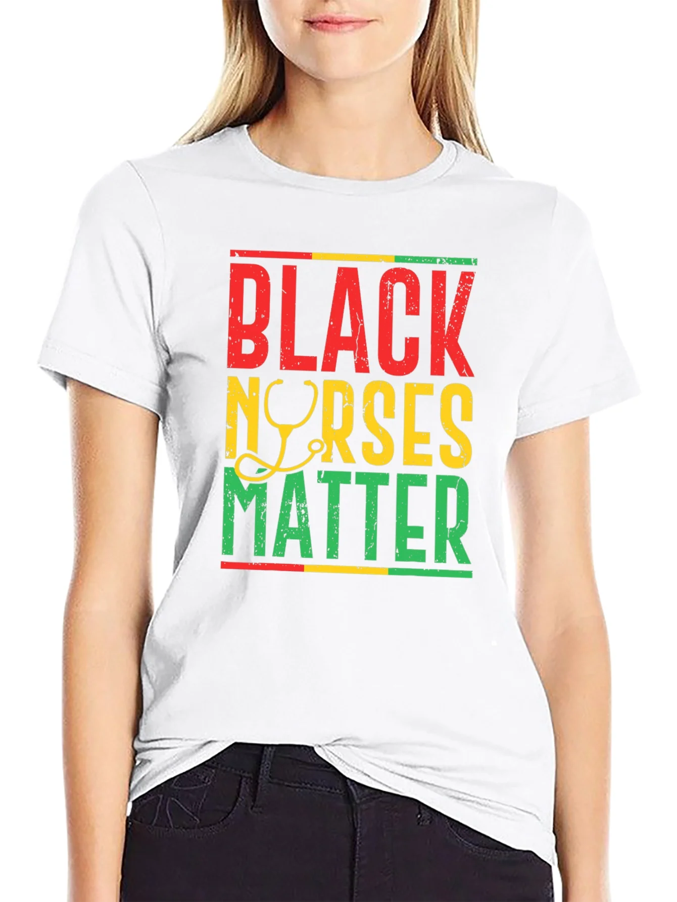 Camiseta Black Nurses Matter - Apoya y Concientiza