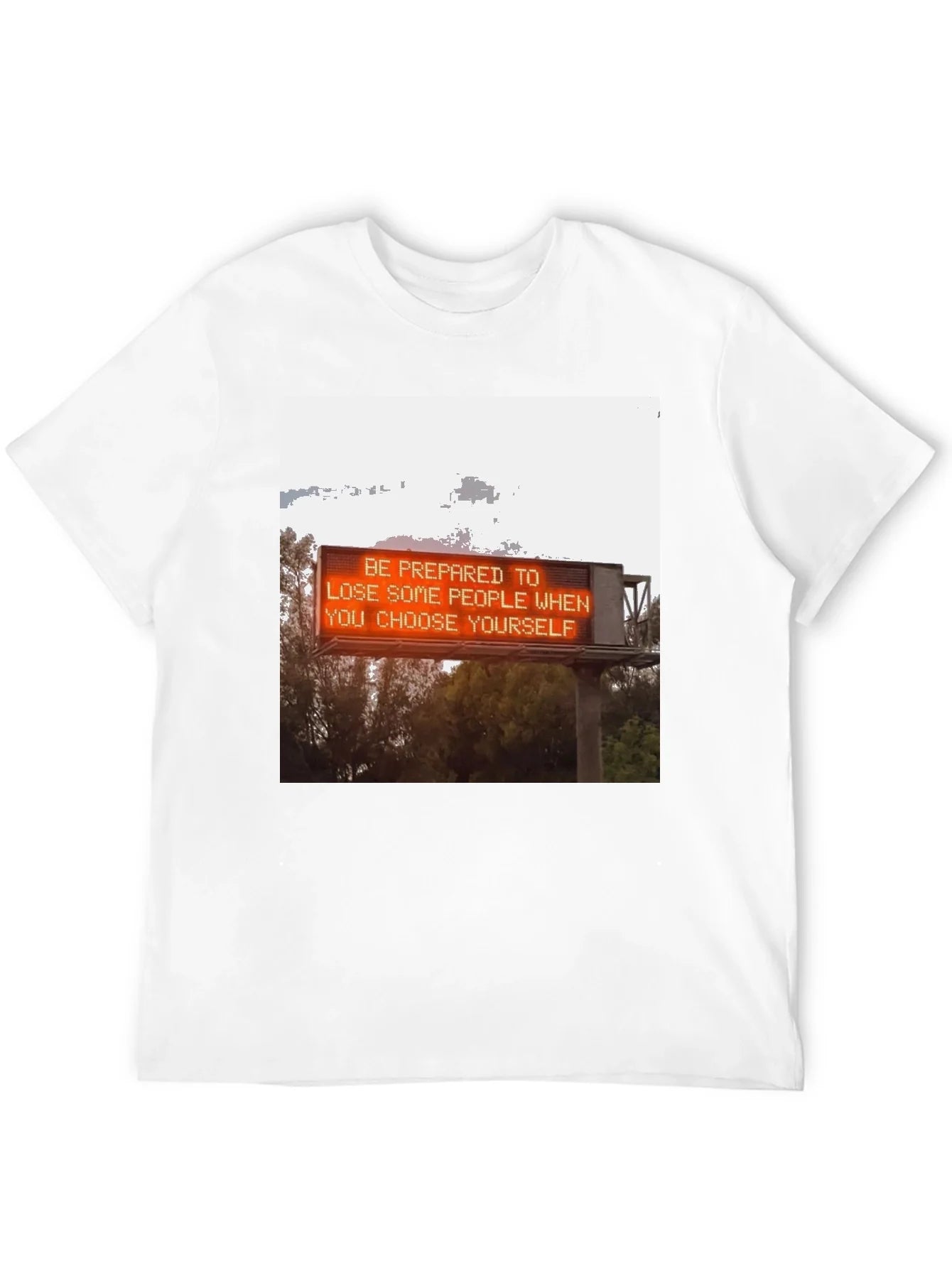 Camiseta Negra con Mensaje Motivacional
