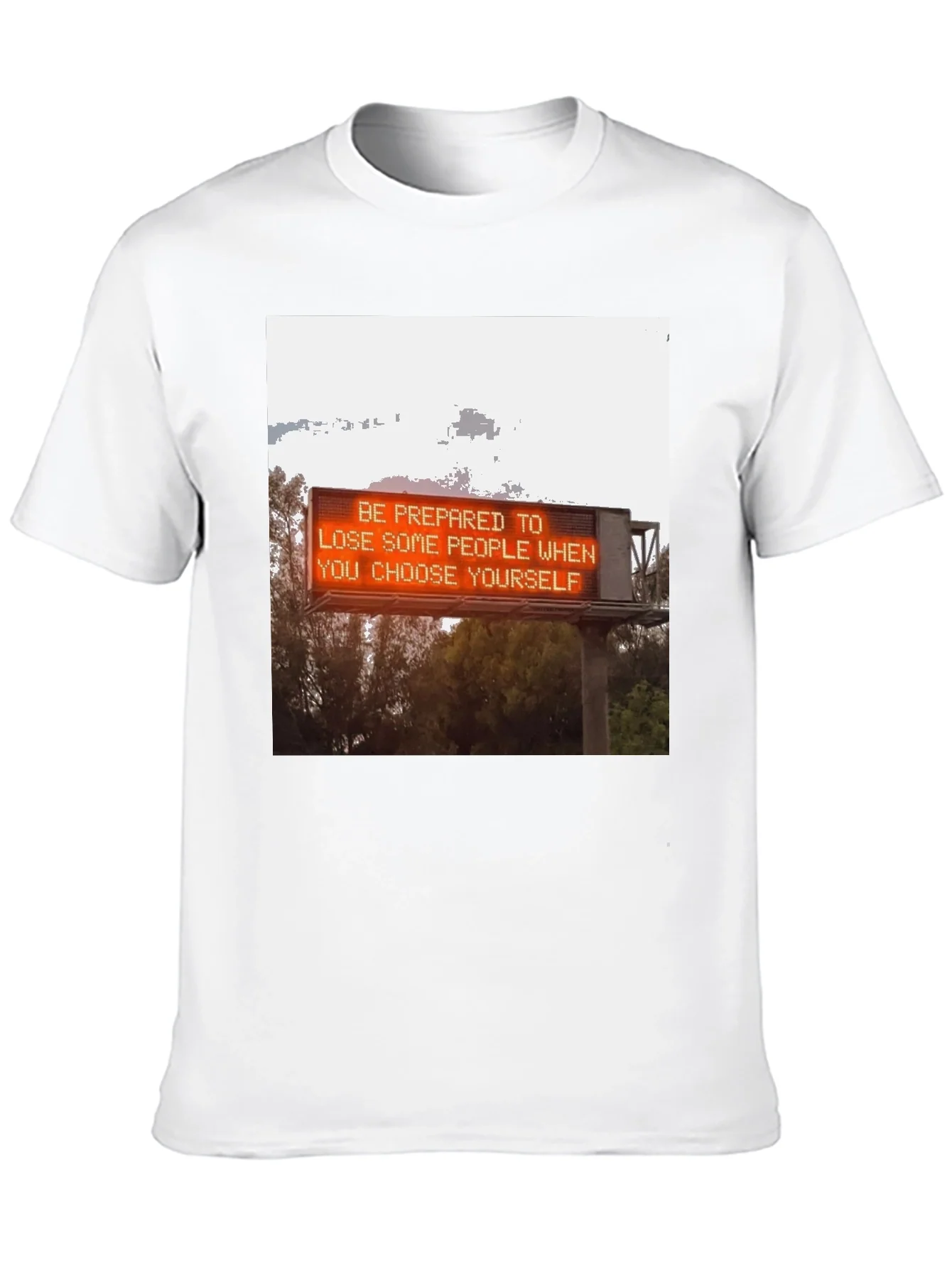 Camiseta Negra con Mensaje Motivacional