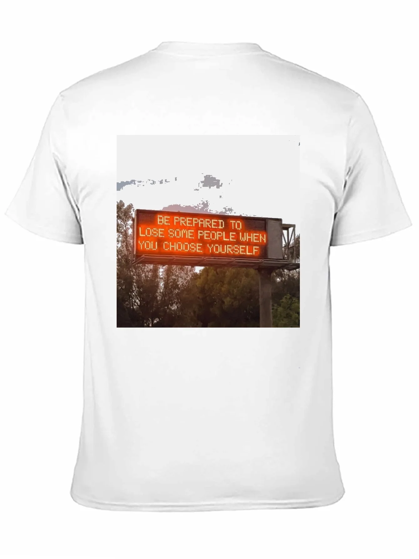 Camiseta Negra con Mensaje Motivacional