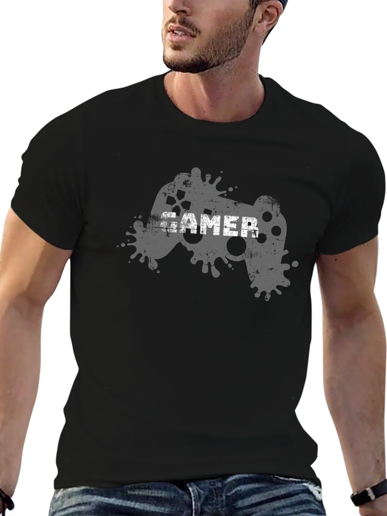 Rebbecca Gamer T-Shirt - Console Controller Graphic Tee