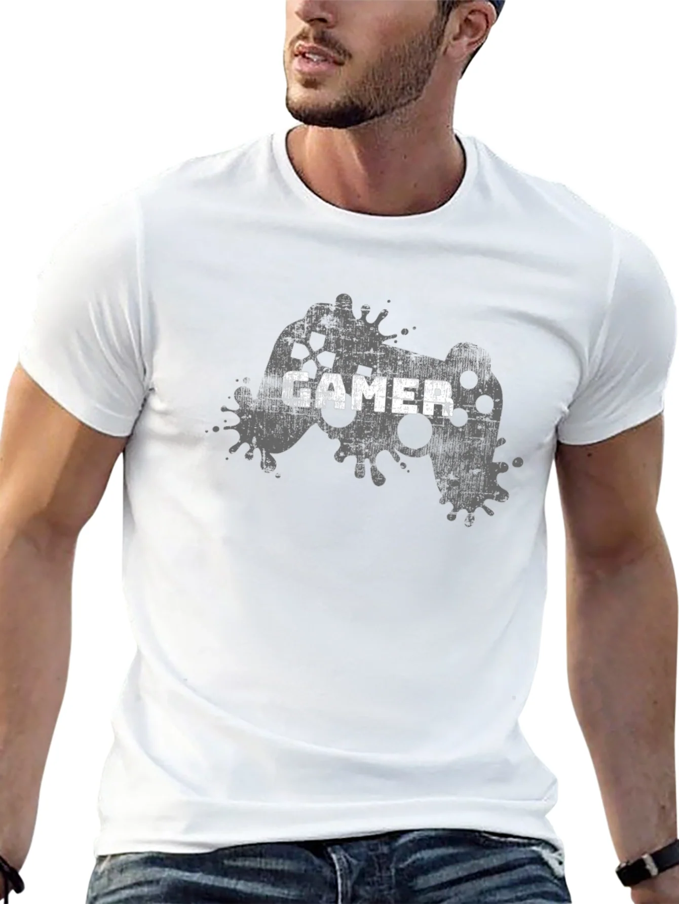 Rebbecca Gamer T-Shirt - Console Controller Graphic Tee