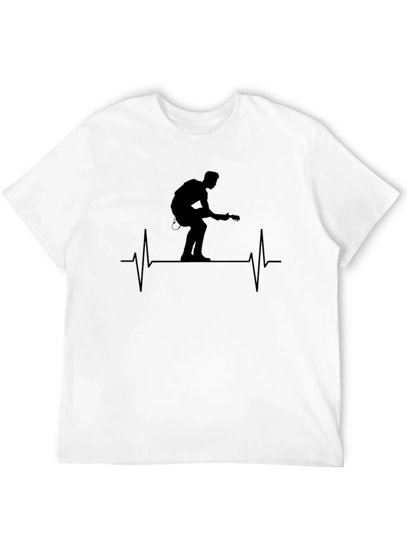 Rebbecca Guitar Player Heartbeat T-Shirt