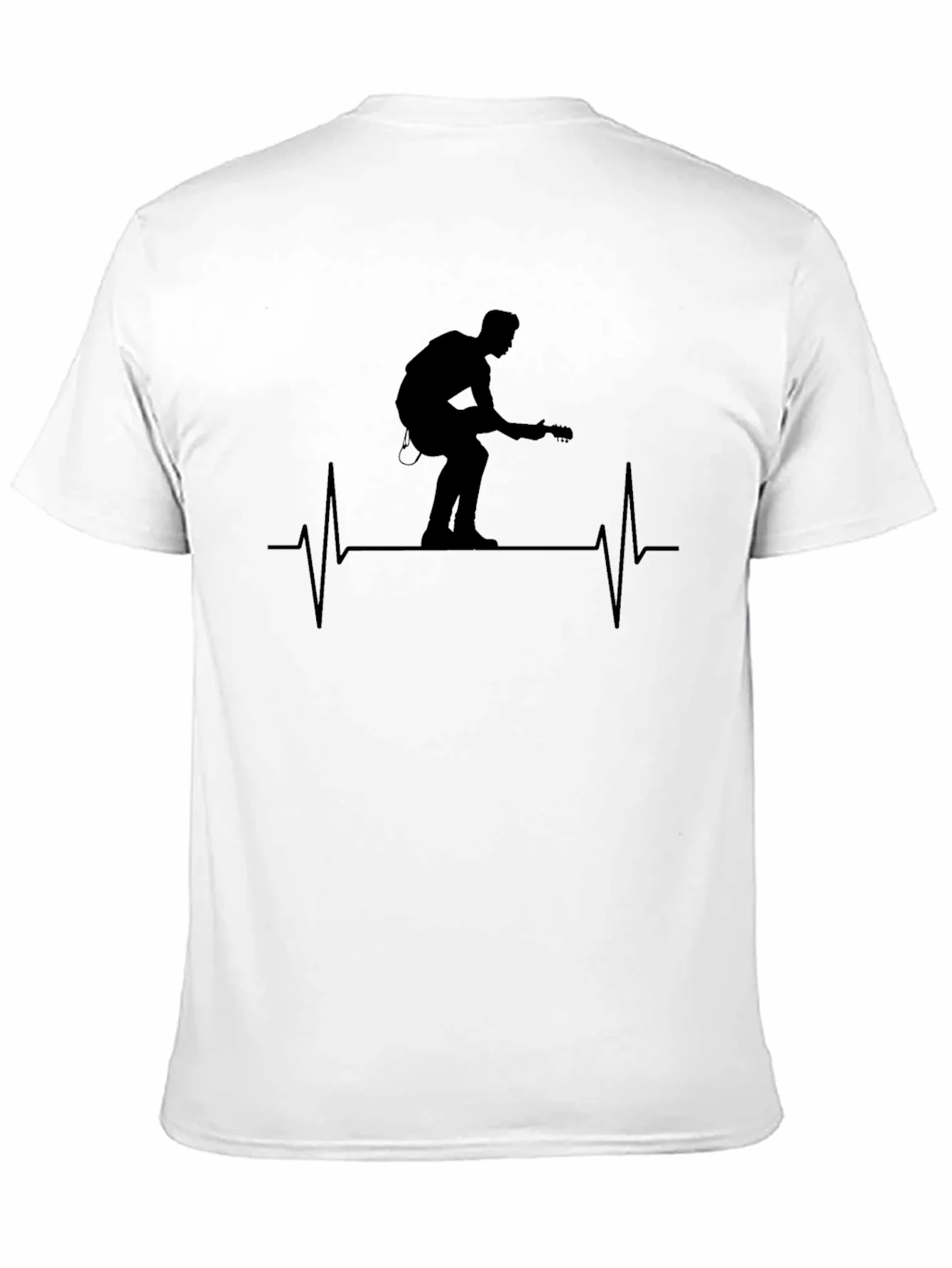 Rebbecca Guitar Player Heartbeat T-Shirt