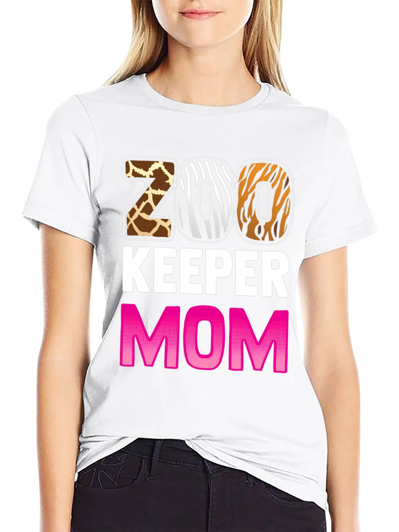 Camiseta Zoo Keeper Mom