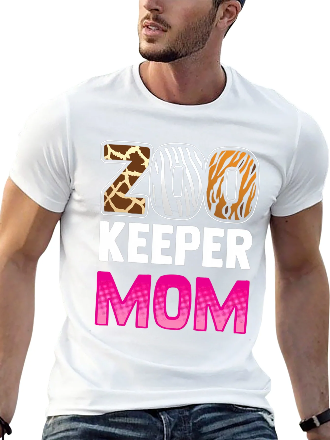 Camiseta Zoo Keeper Mom