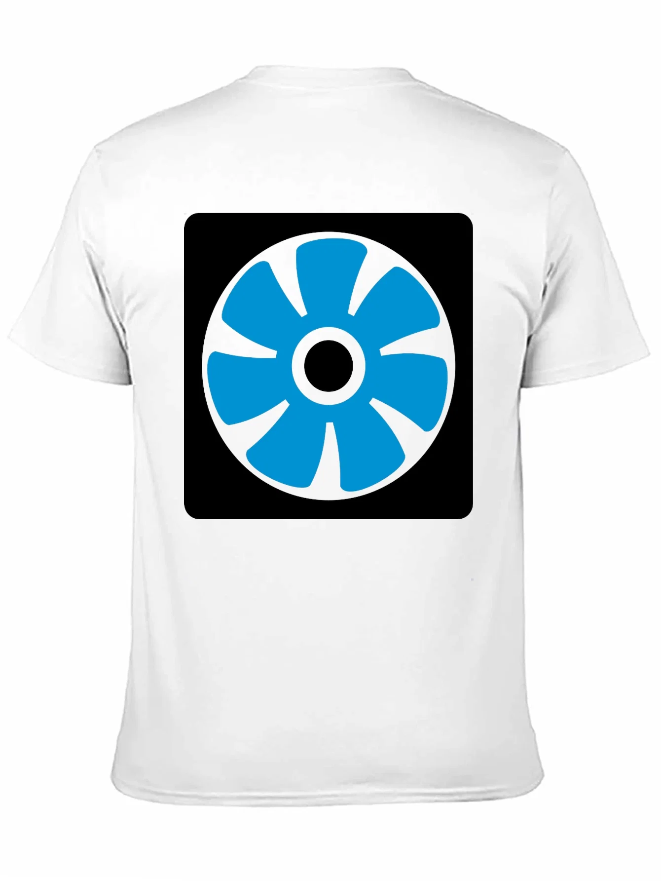 Rebbecca Blue Fan Graphic Black T-Shirt