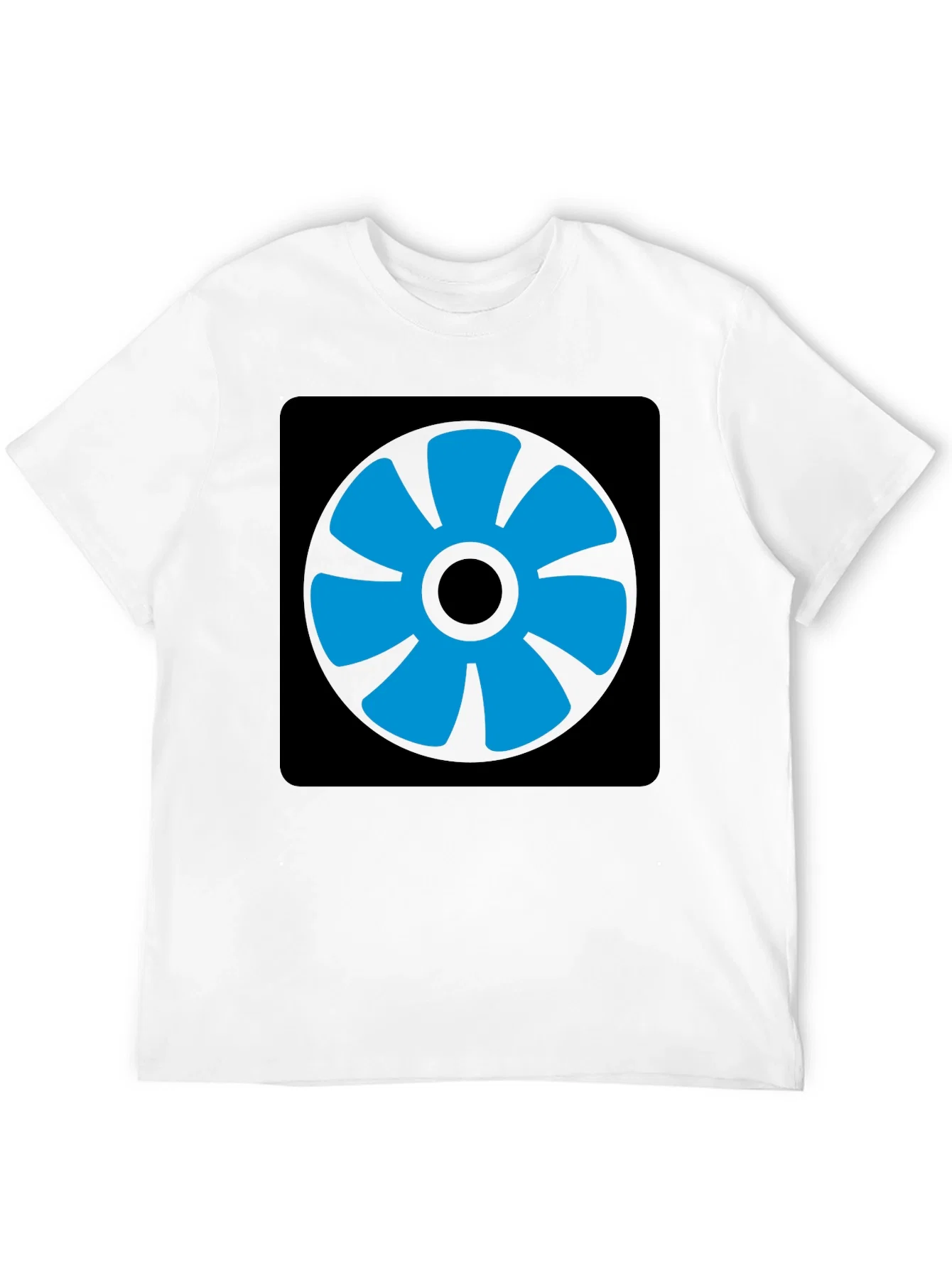 Rebbecca Blue Fan Graphic Black T-Shirt
