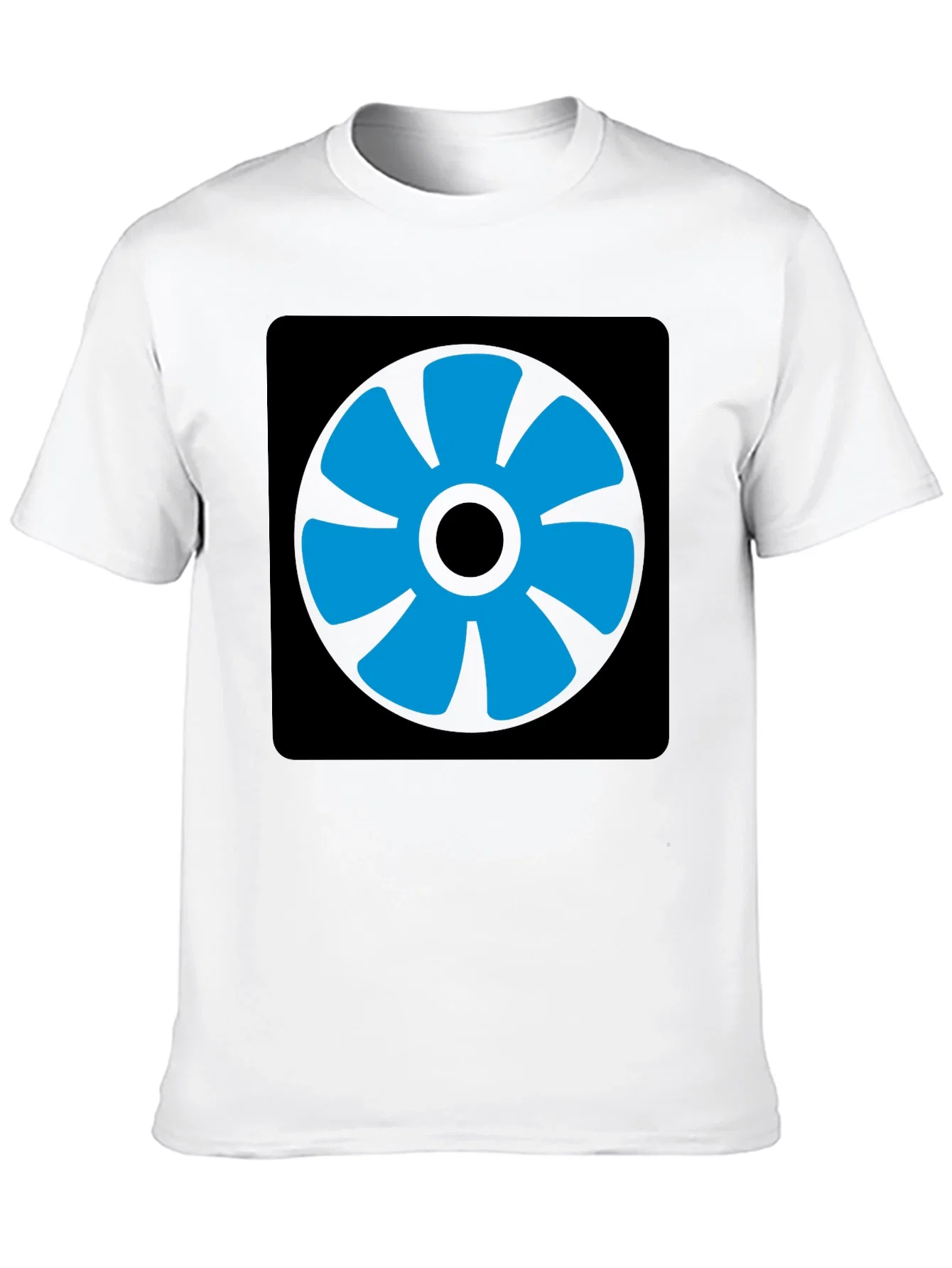 Rebbecca Blue Fan Graphic Black T-Shirt