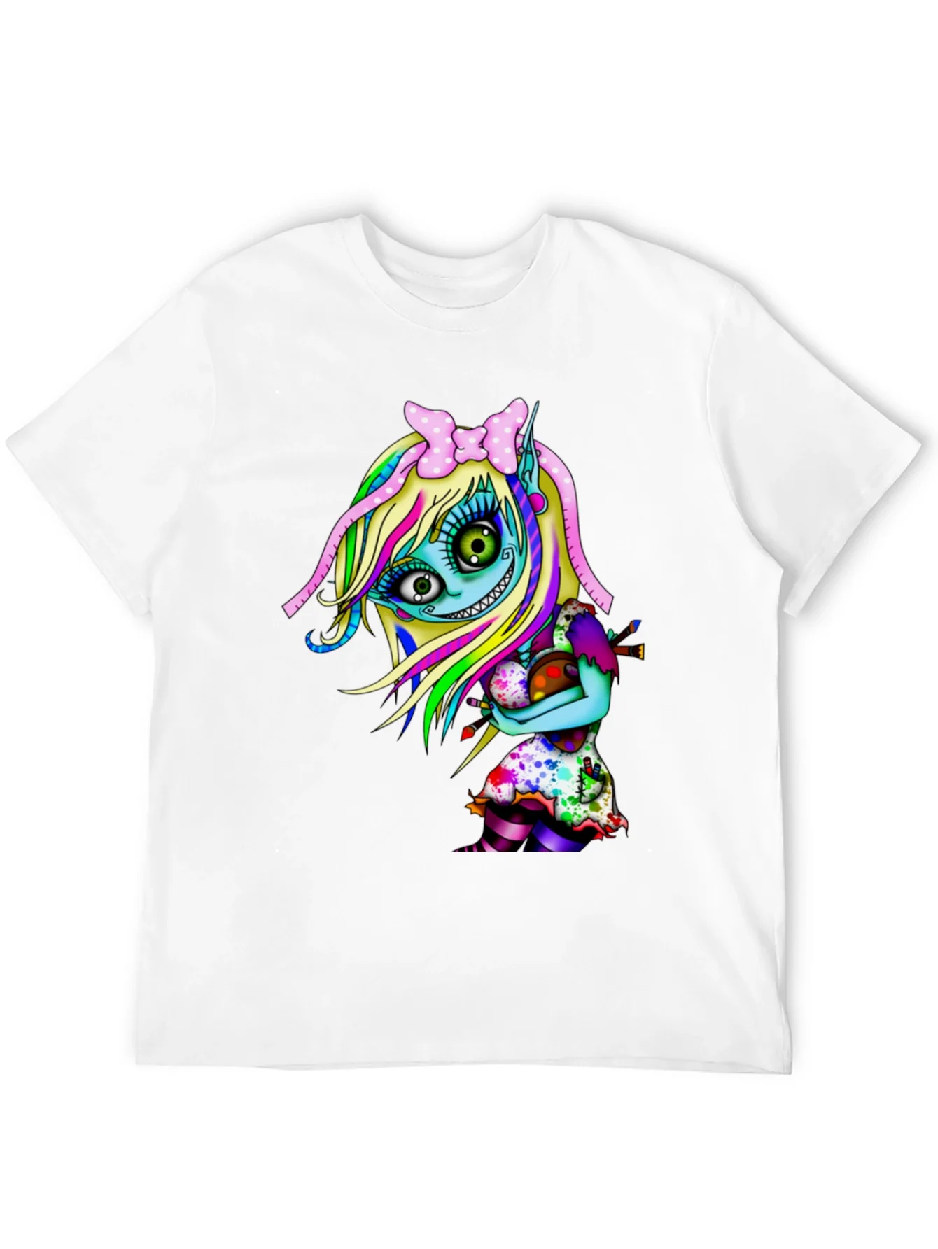 Rebbecca Cartoon Monster Graphic Tee