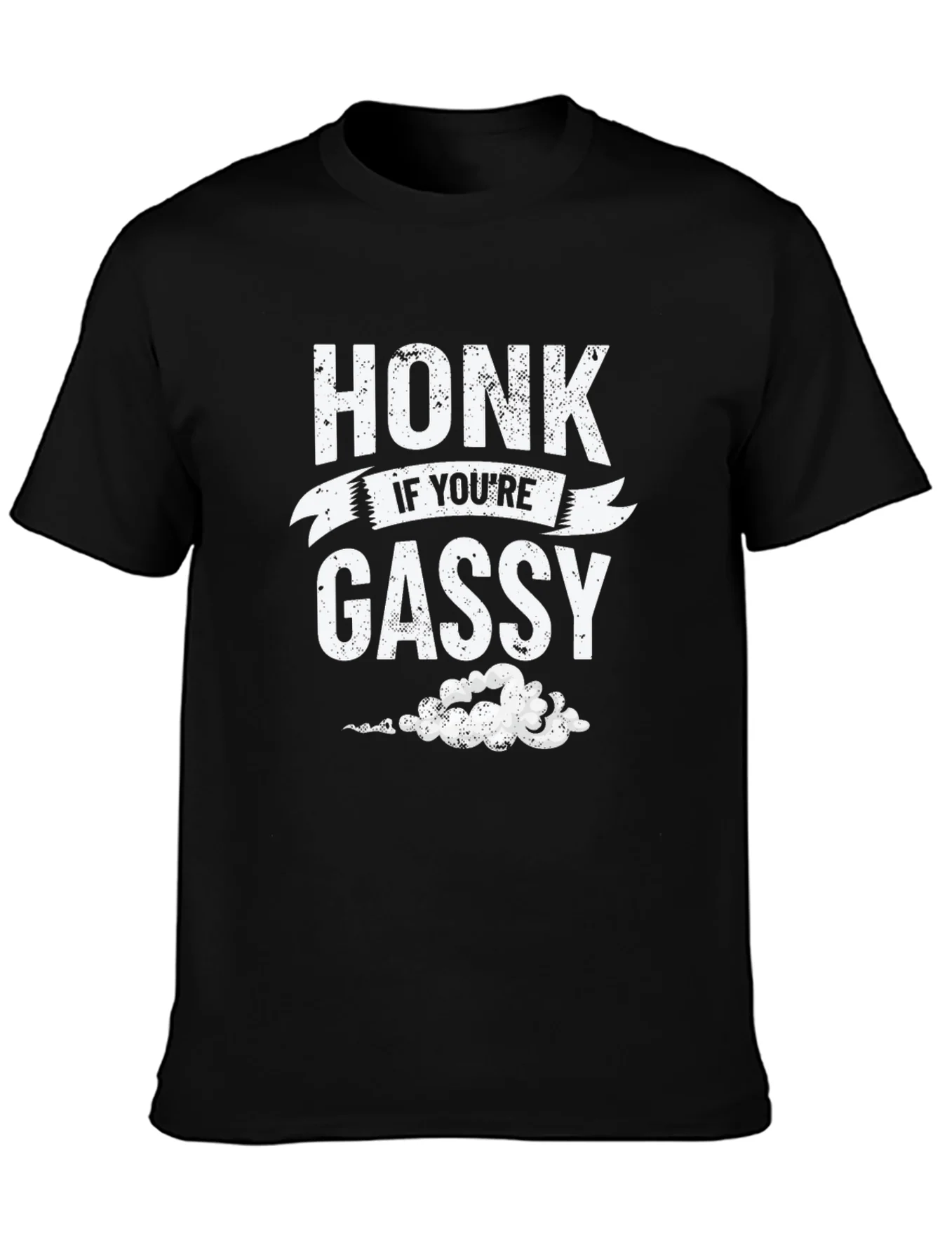 Rebbecca Honk If Youre Gassy Funny Graphic T-Shirt