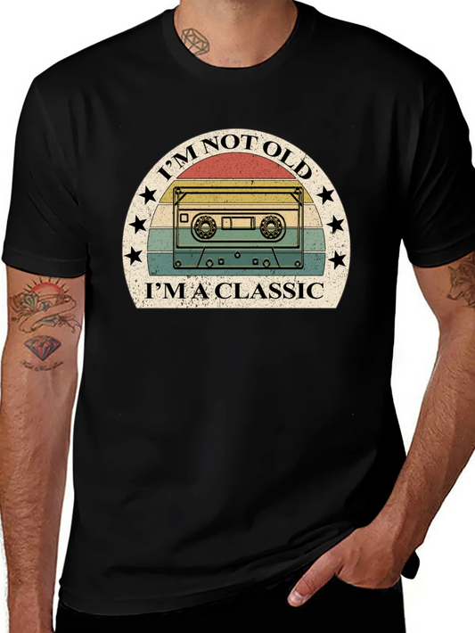 Rebbecca Im Not Old Im A Classic Cassette Tape T-Shirt