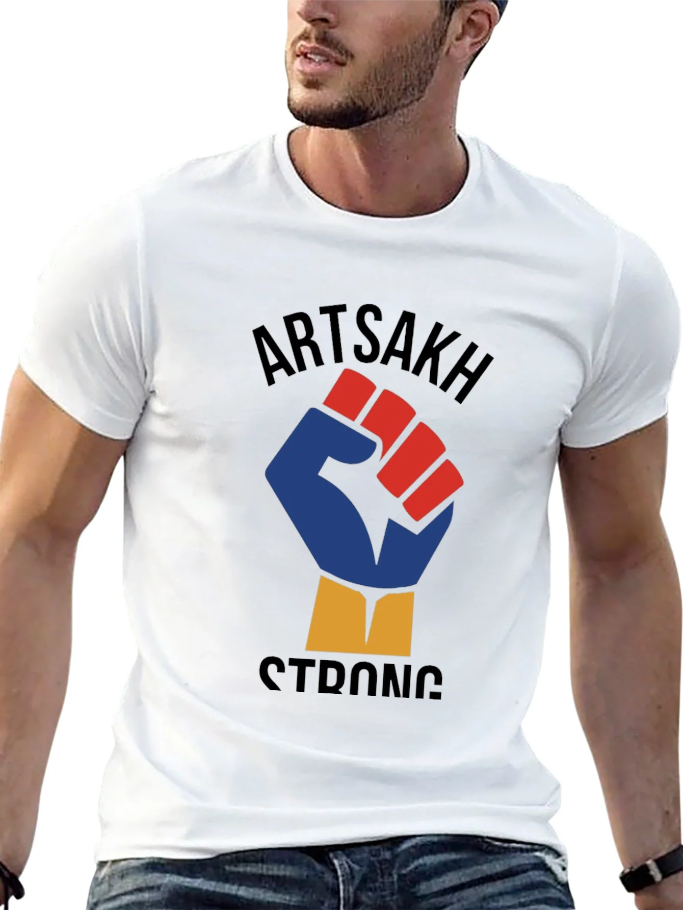 Rebbecca Artsakh Strong T-Shirt - Patriotic Graphic Tee