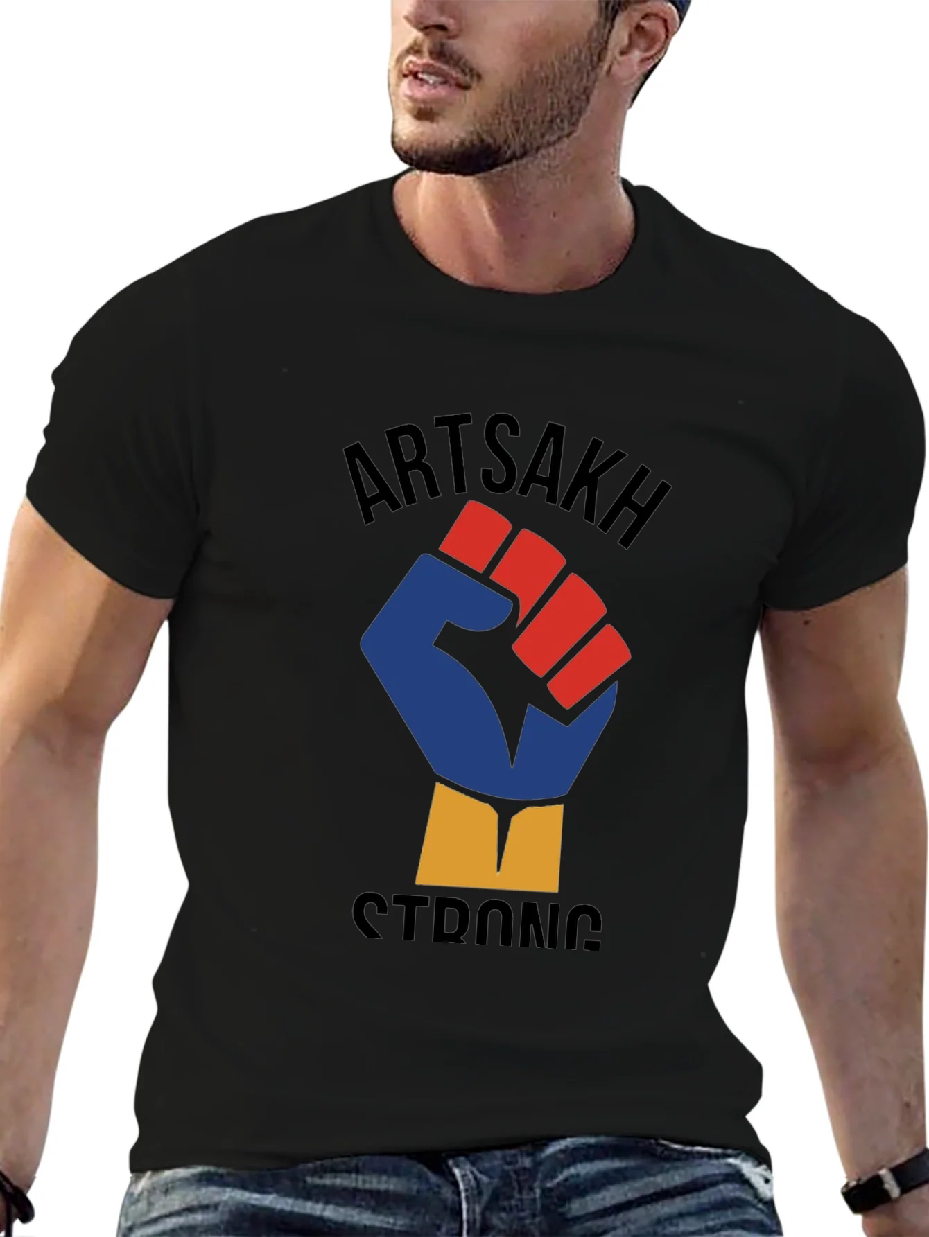 Rebbecca Artsakh Strong T-Shirt - Patriotic Graphic Tee