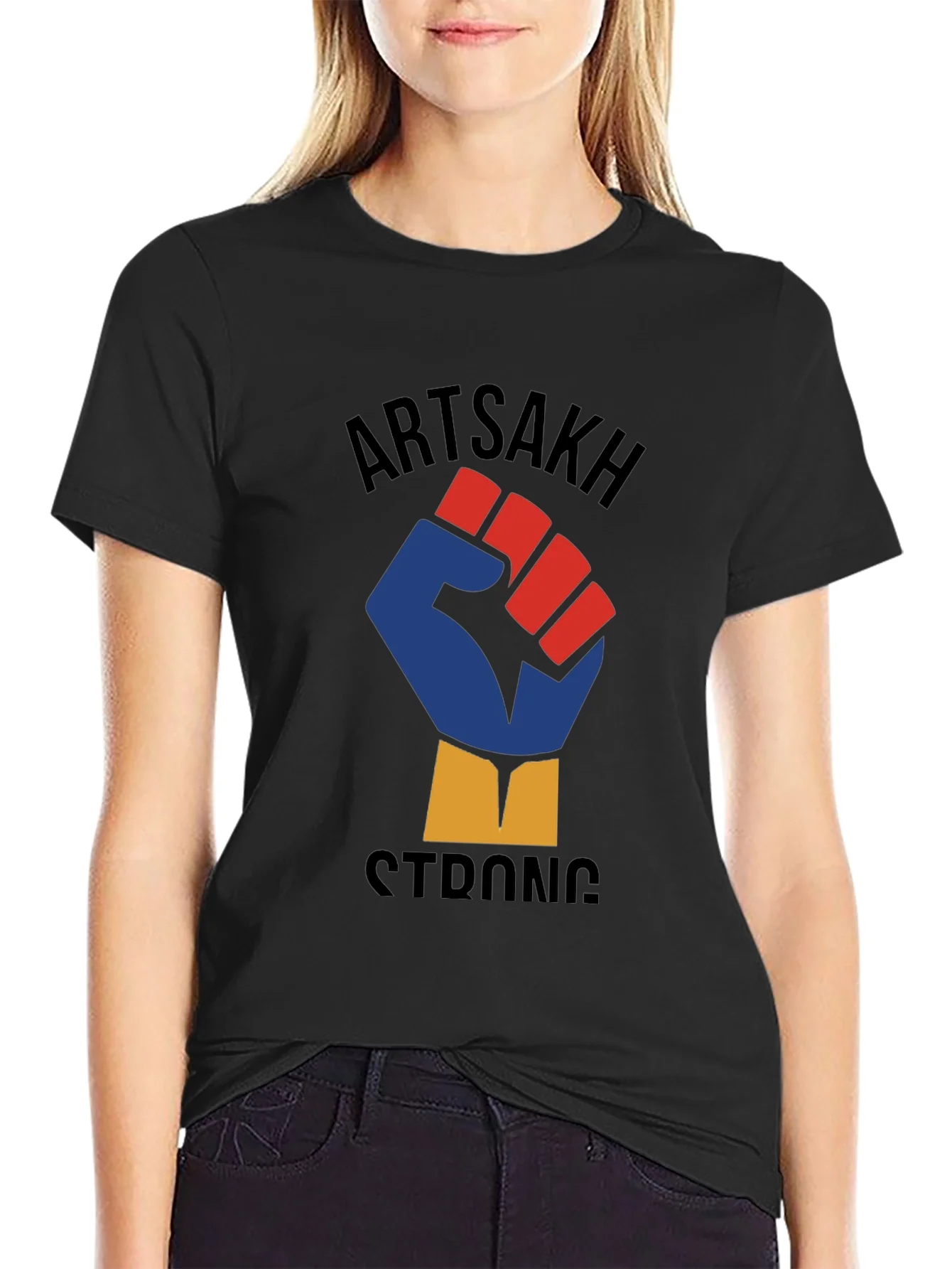 Rebbecca Artsakh Strong T-Shirt - Patriotic Graphic Tee