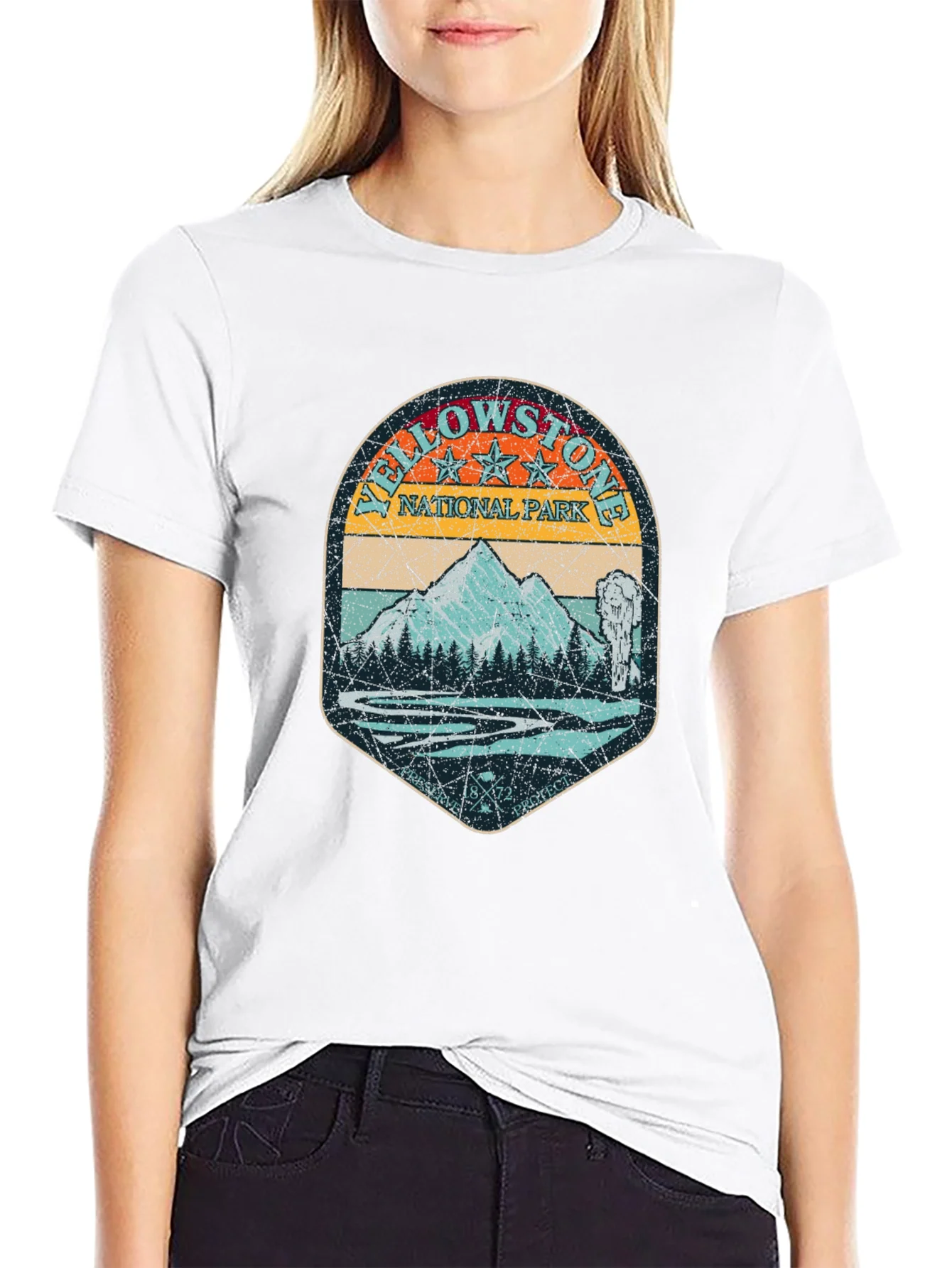 Rebbecca Yellowstone National Park Graphic T-Shirt