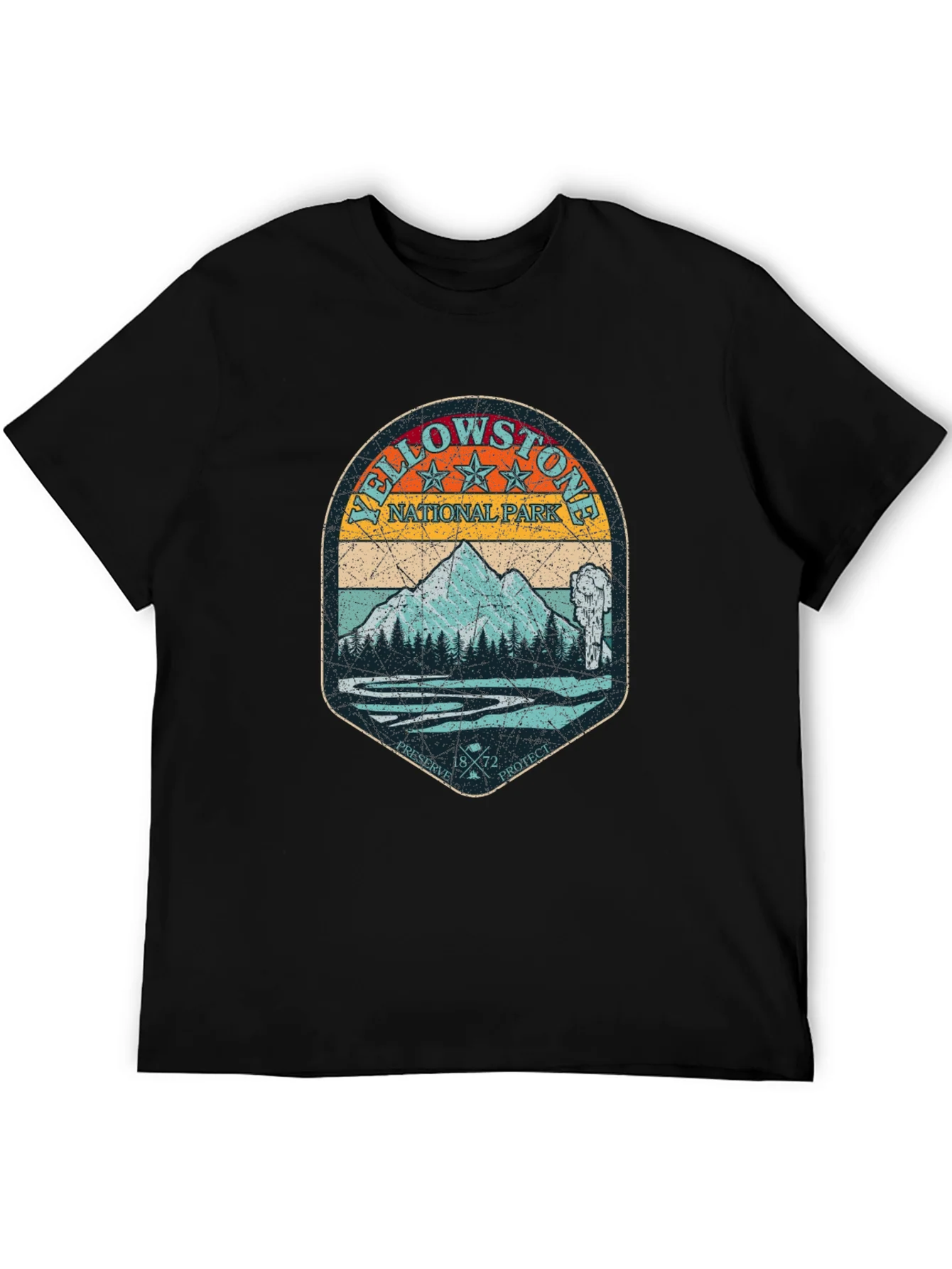 Rebbecca Yellowstone National Park Graphic T-Shirt